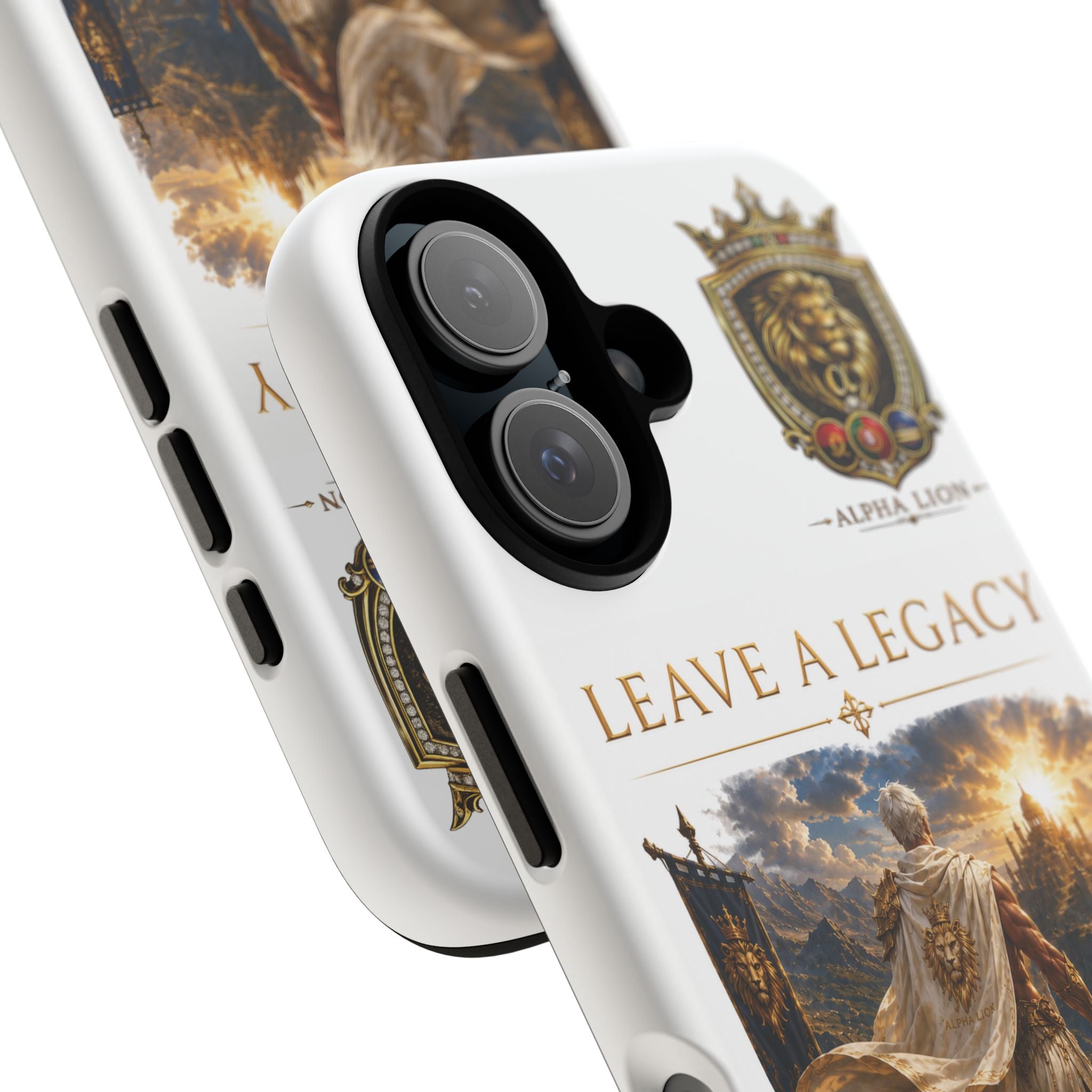 Leave a Legacy Phone Case — Knight & Crest Protective iPhone Cover
