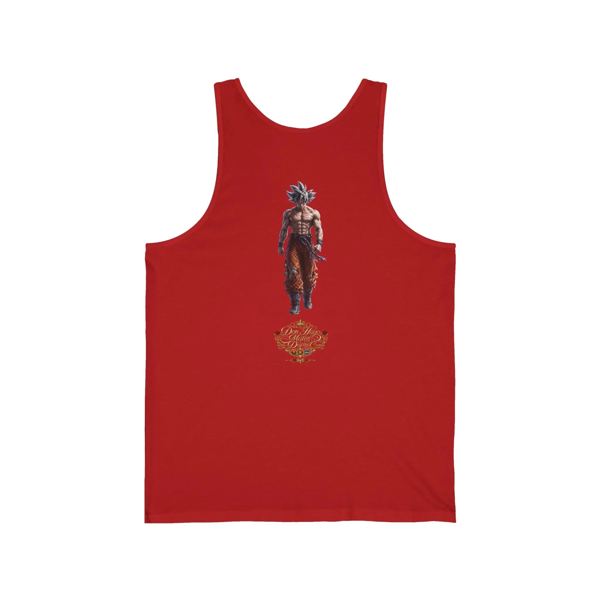 Dragon Warrior Tank Top — Lion Crest Graphic Jersey Tank Printify