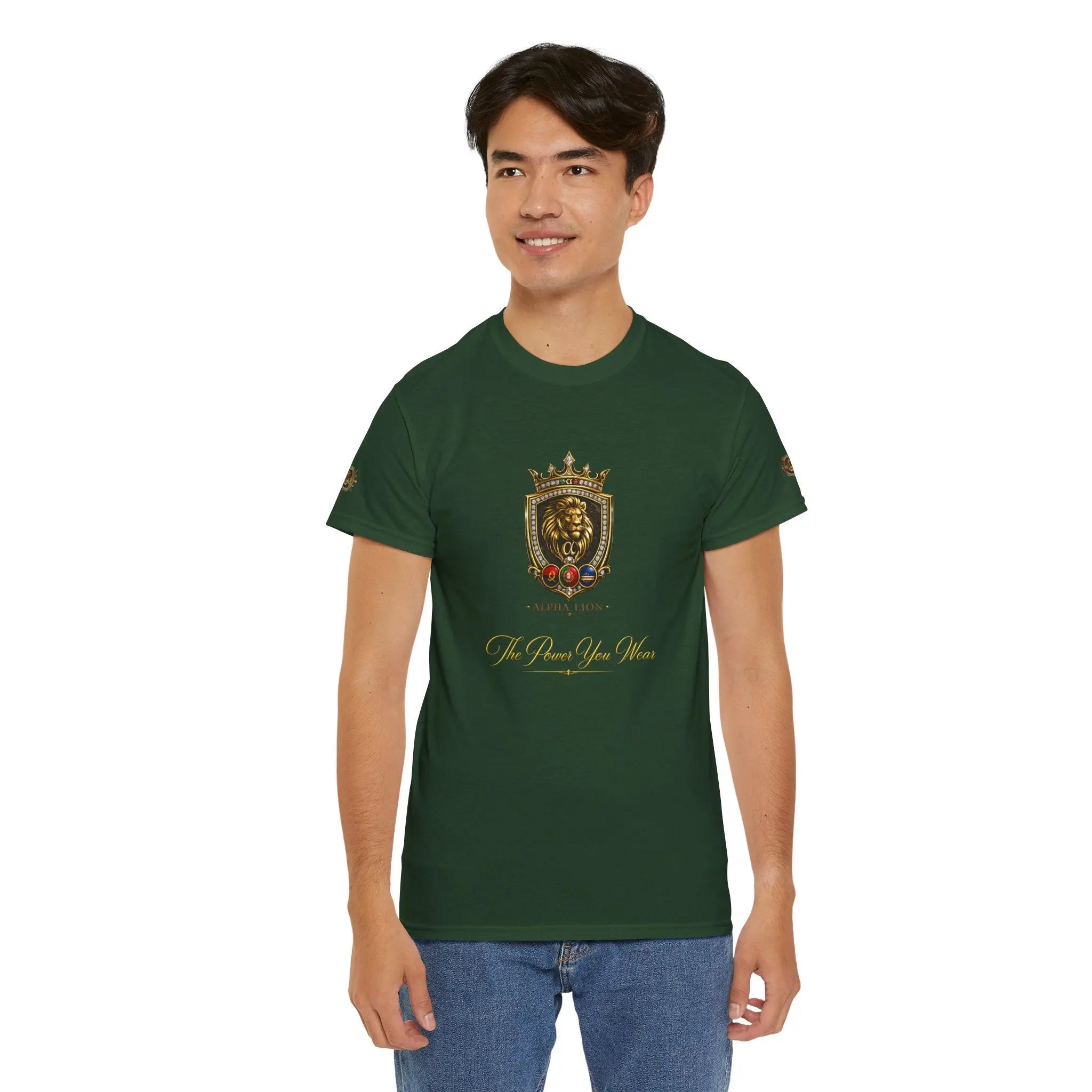 Lion  Crest T‑Shirt Printify