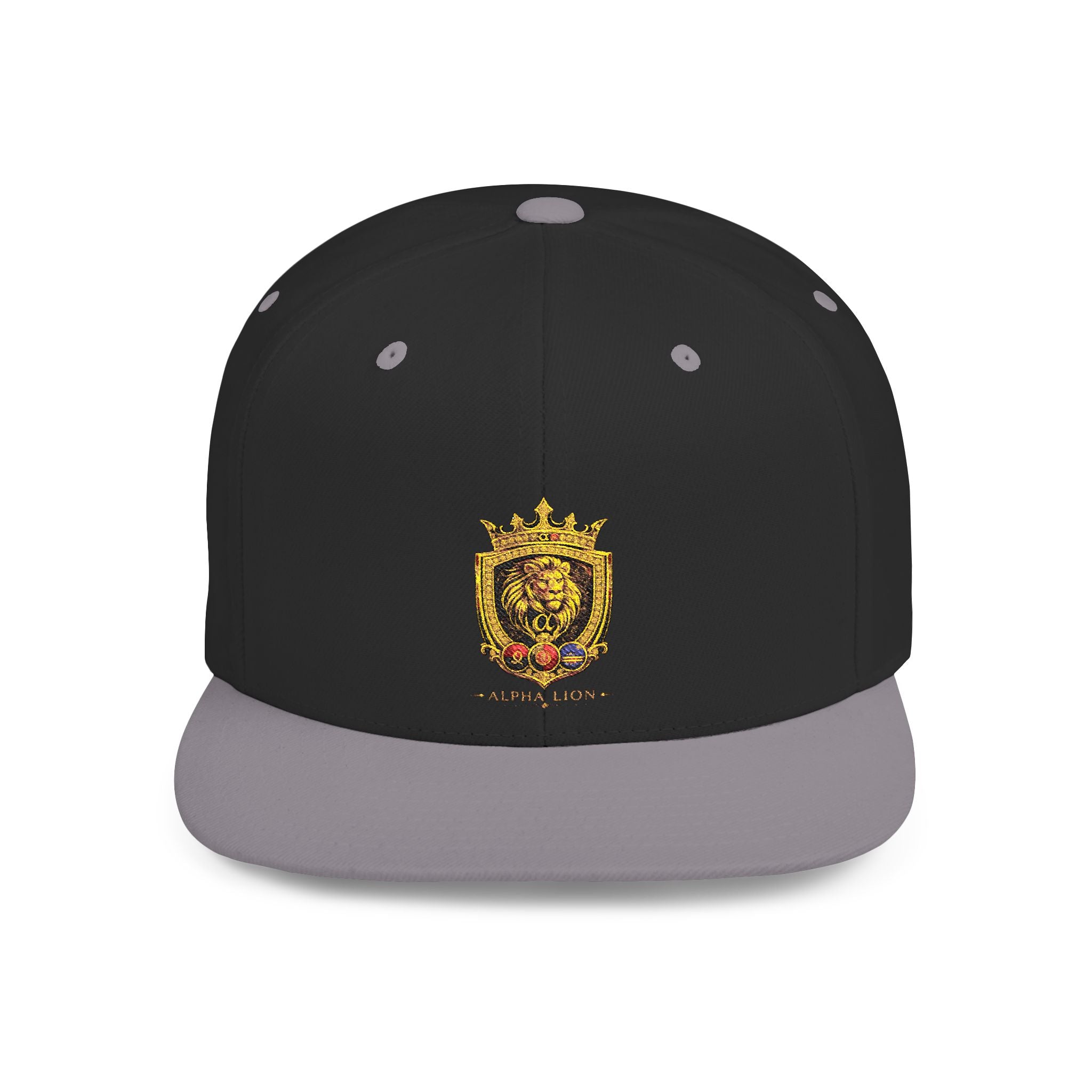 Gold Lion Crest Snapback Hat