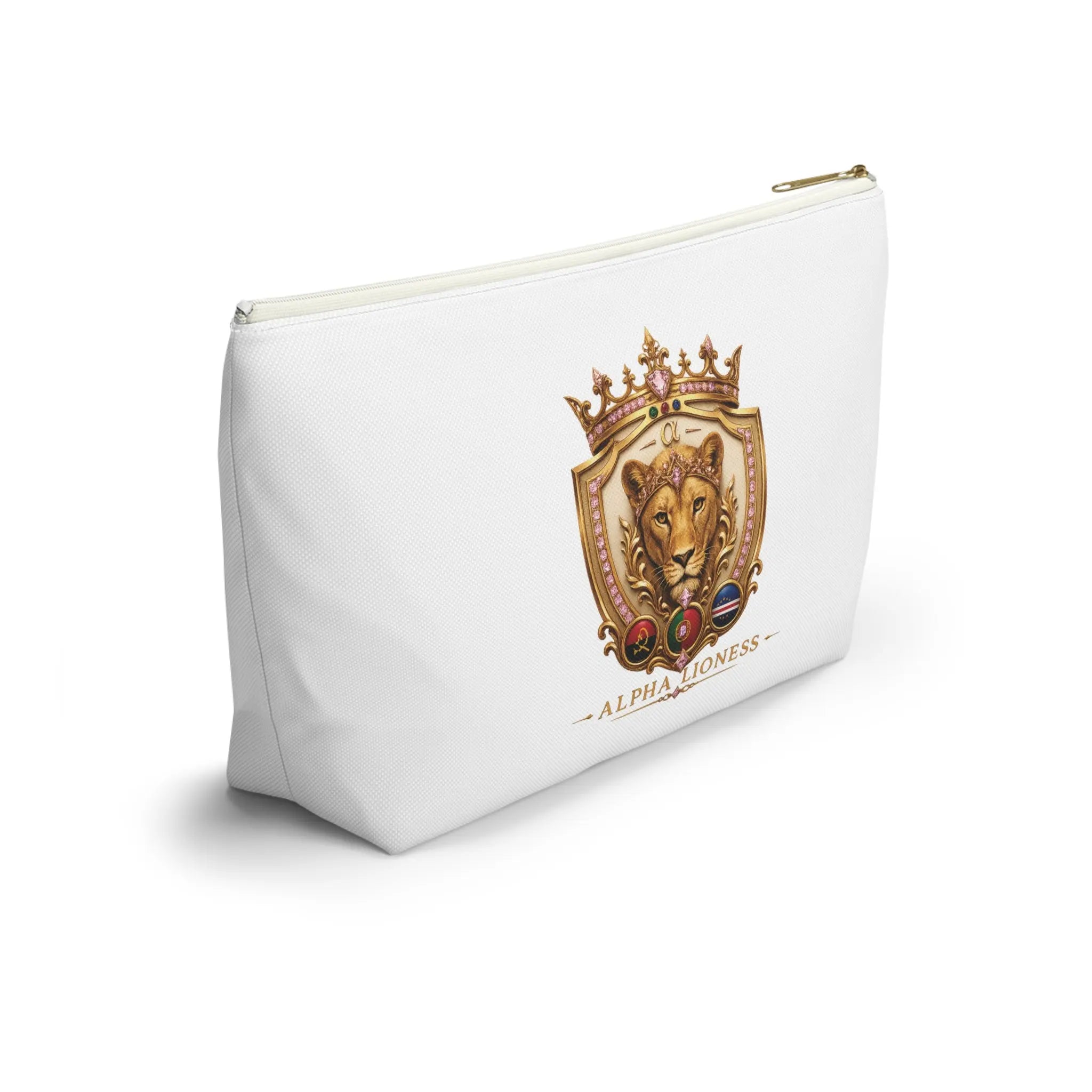 Lioness Accessory Pouch w T-bottom Printify