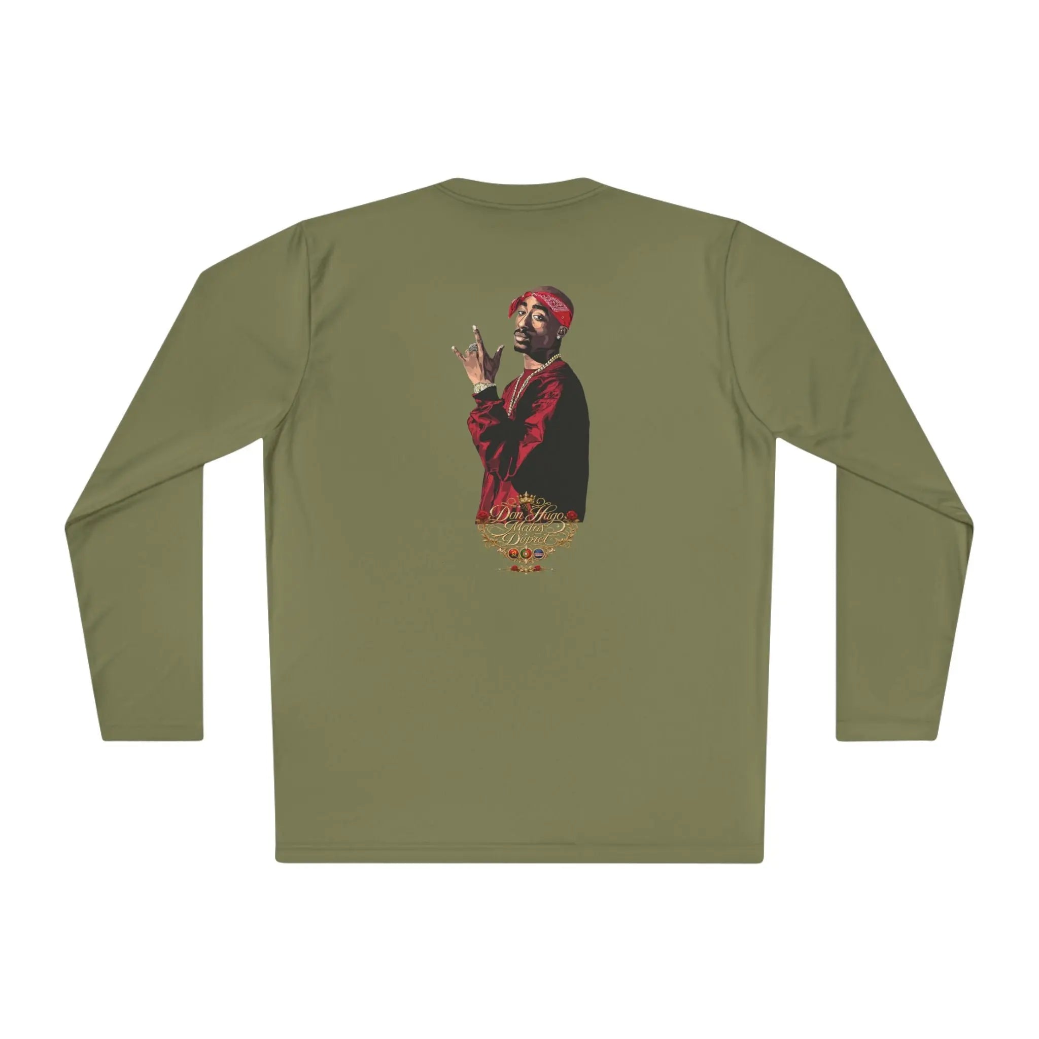 Lion Long Sleeve Tee — West Coast Hip Hop Tribute Printify