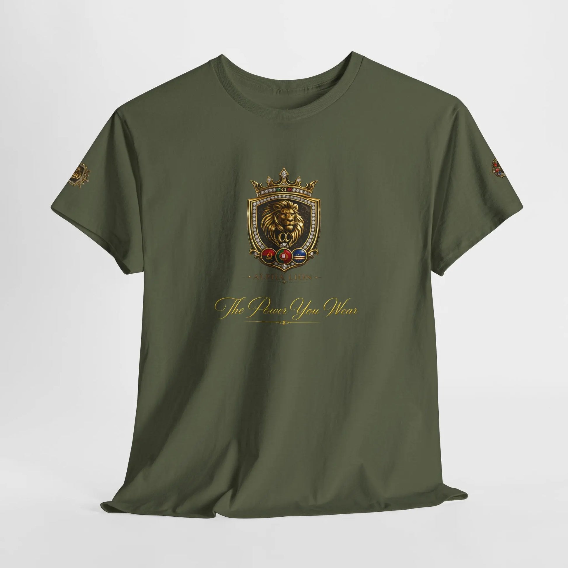 Lion  Crest T‑Shirt Printify