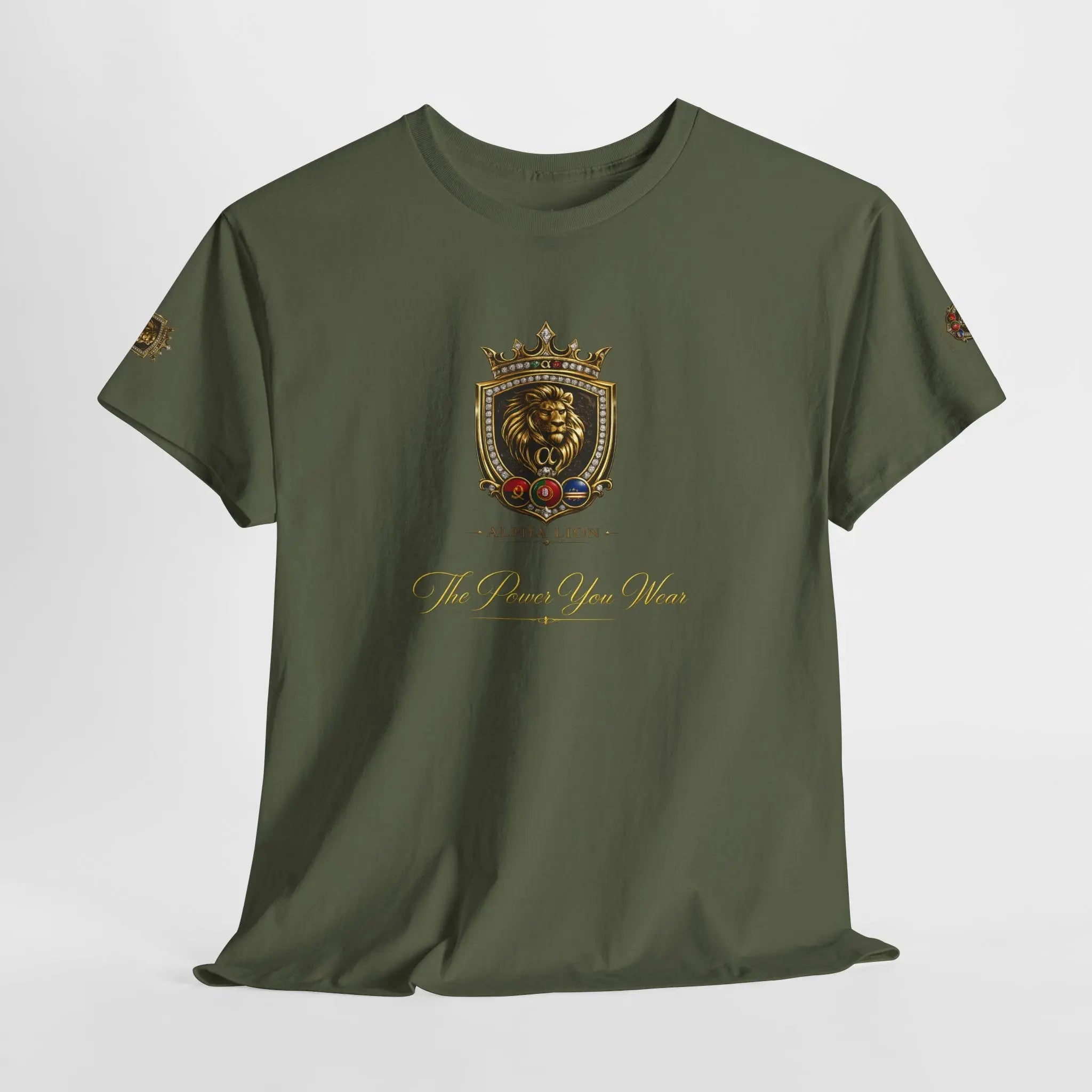 Lion  Crest T‑Shirt Printify