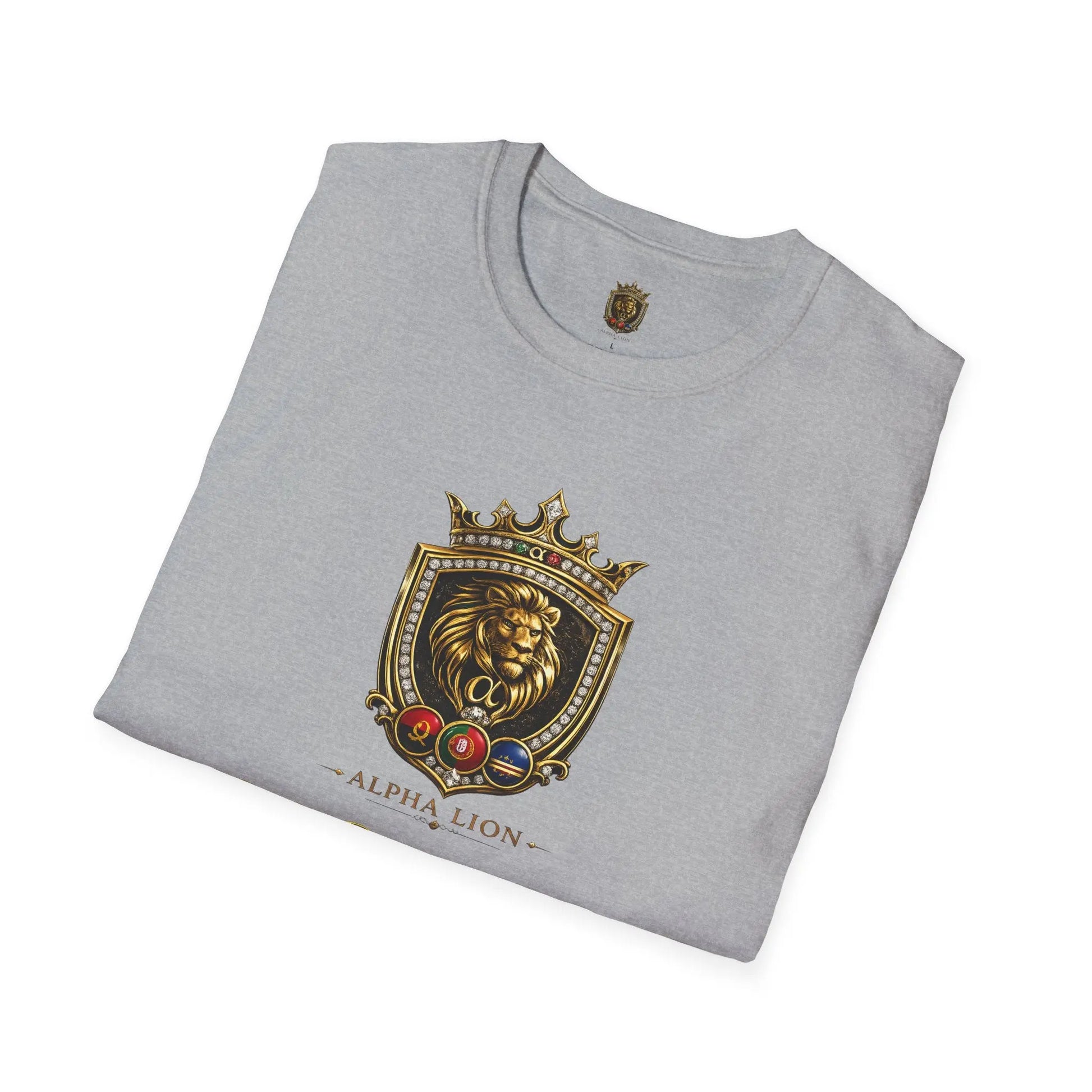 Alpha Lion Crest  T-Shirt Printify