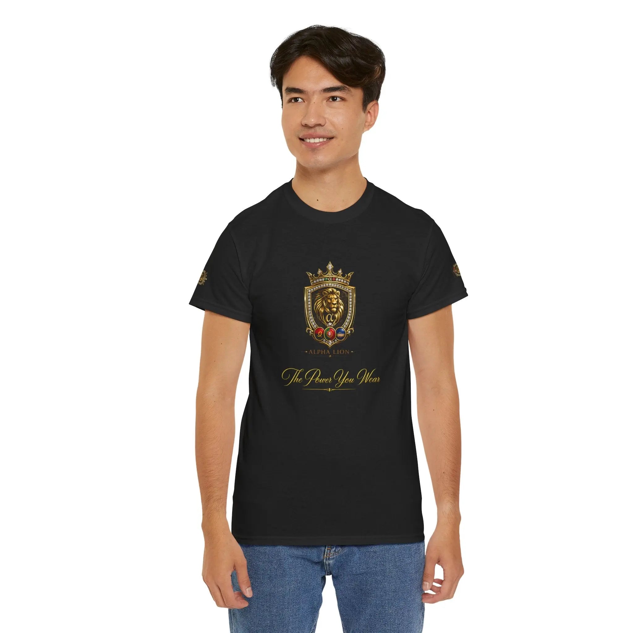 Lion  Crest T‑Shirt Printify