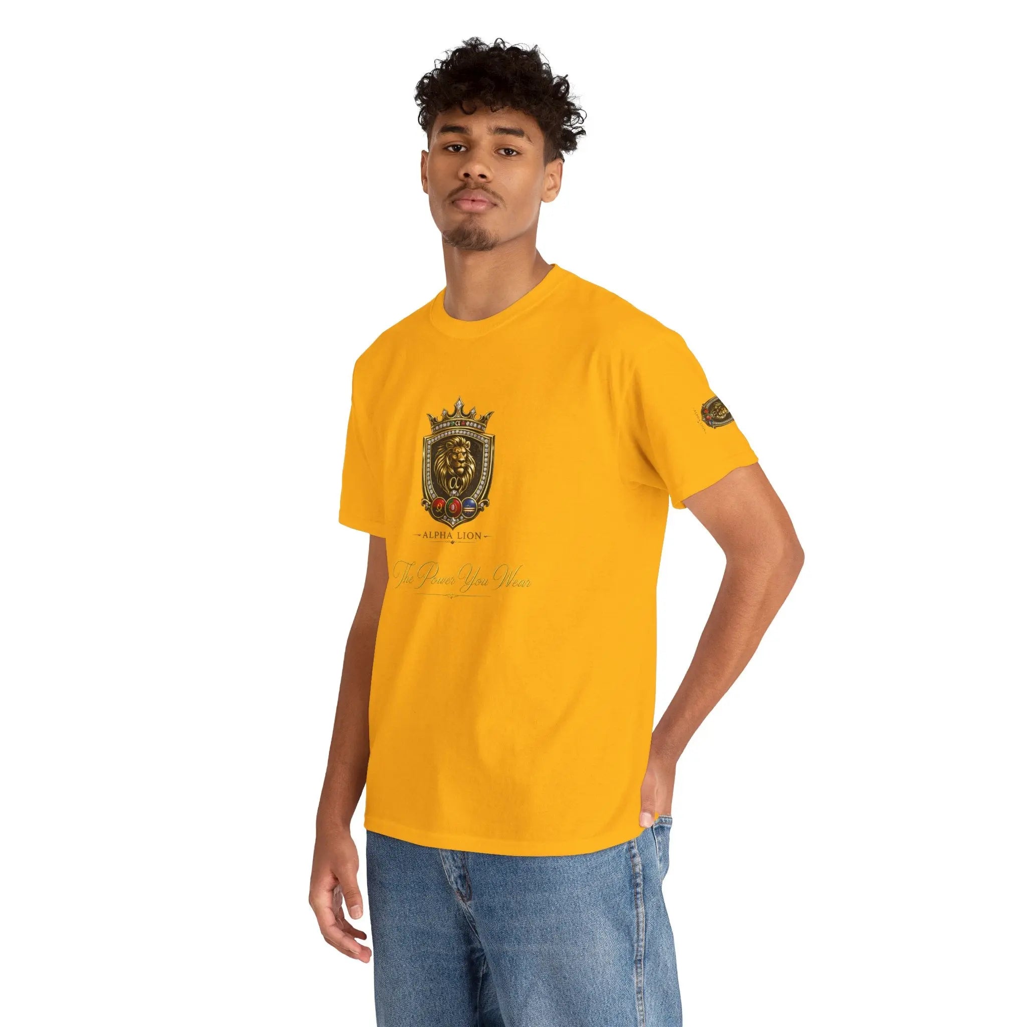 Lion  Crest T‑Shirt Printify