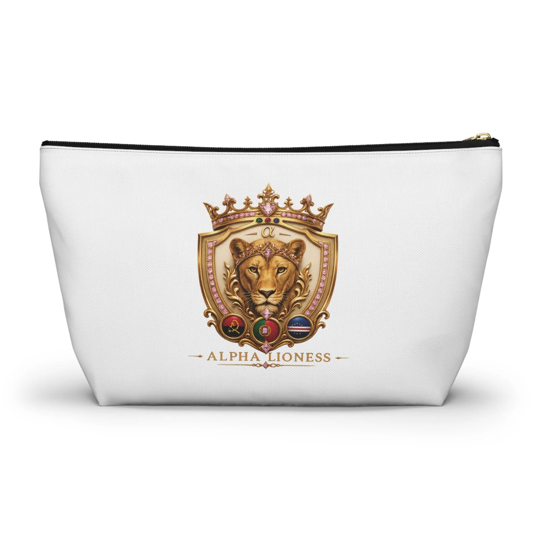 Lioness Accessory Pouch w T-bottom Printify