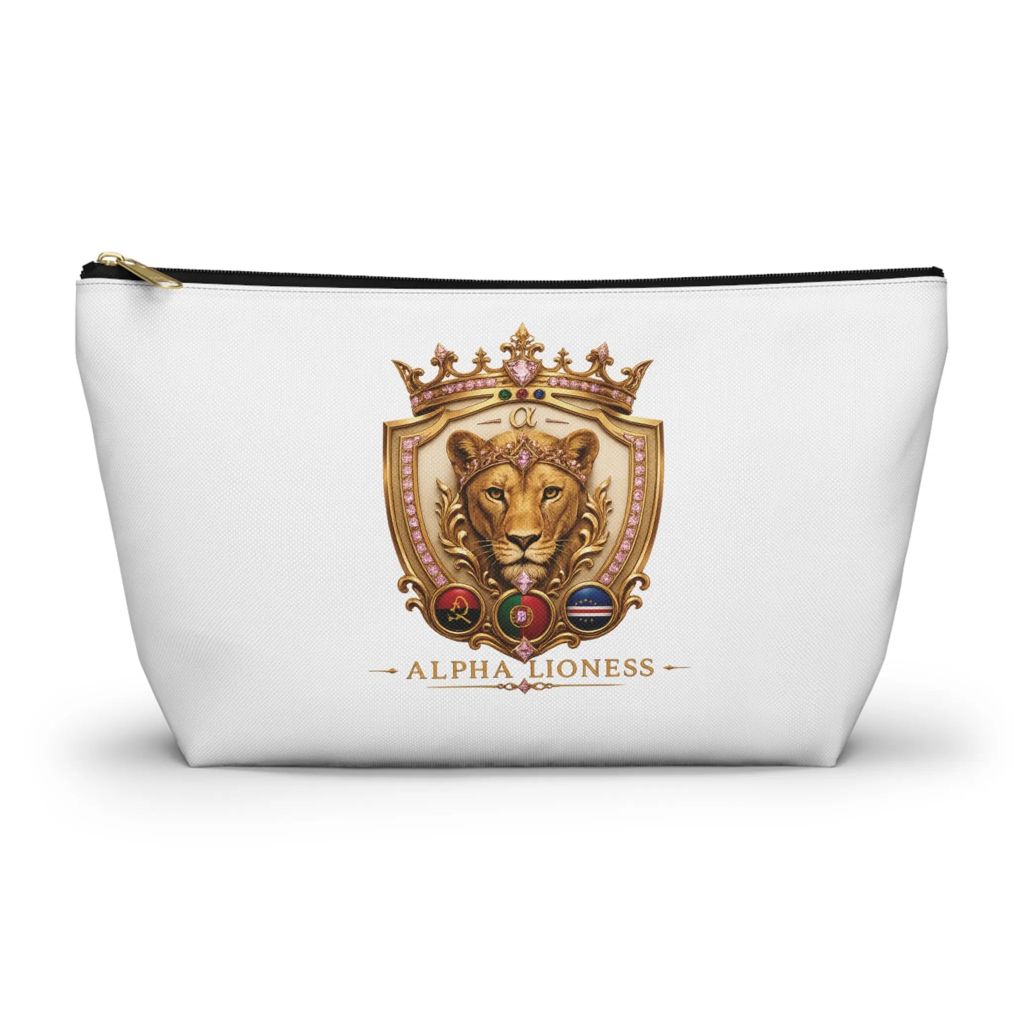 Lioness Accessory Pouch w T-bottom Printify