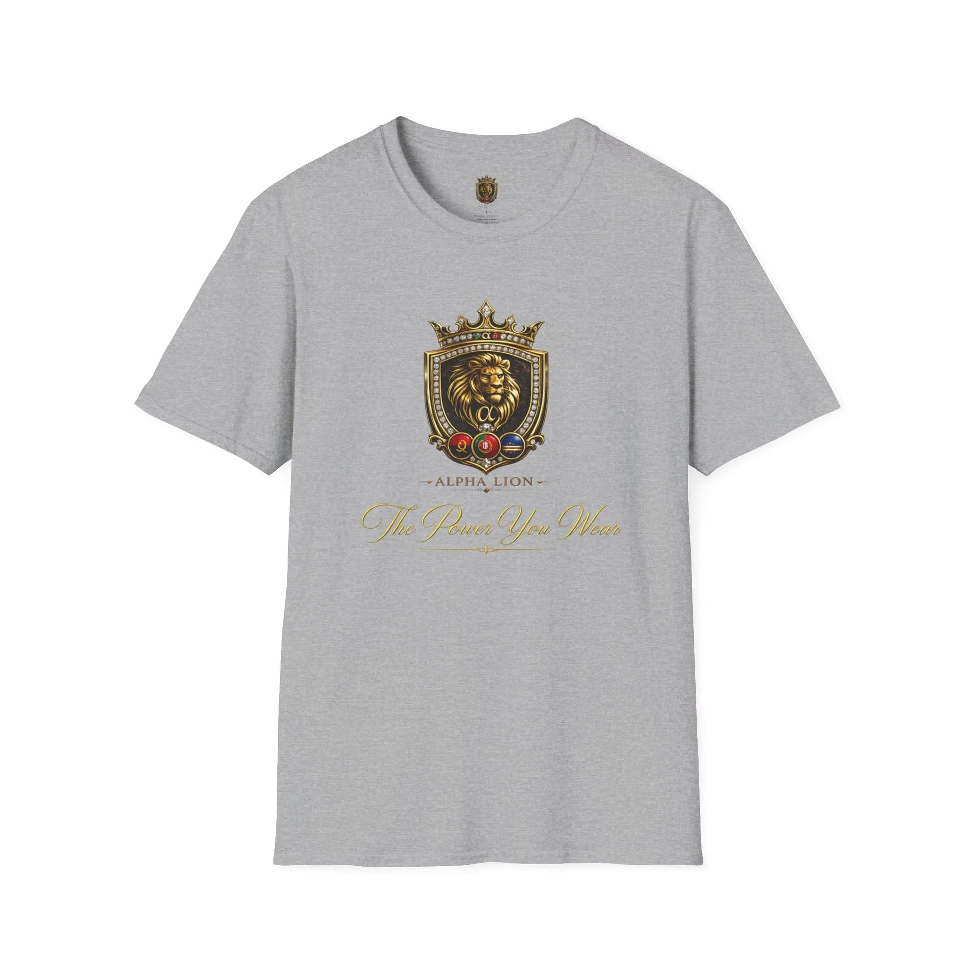 Alpha Lion Crest  T-Shirt Printify