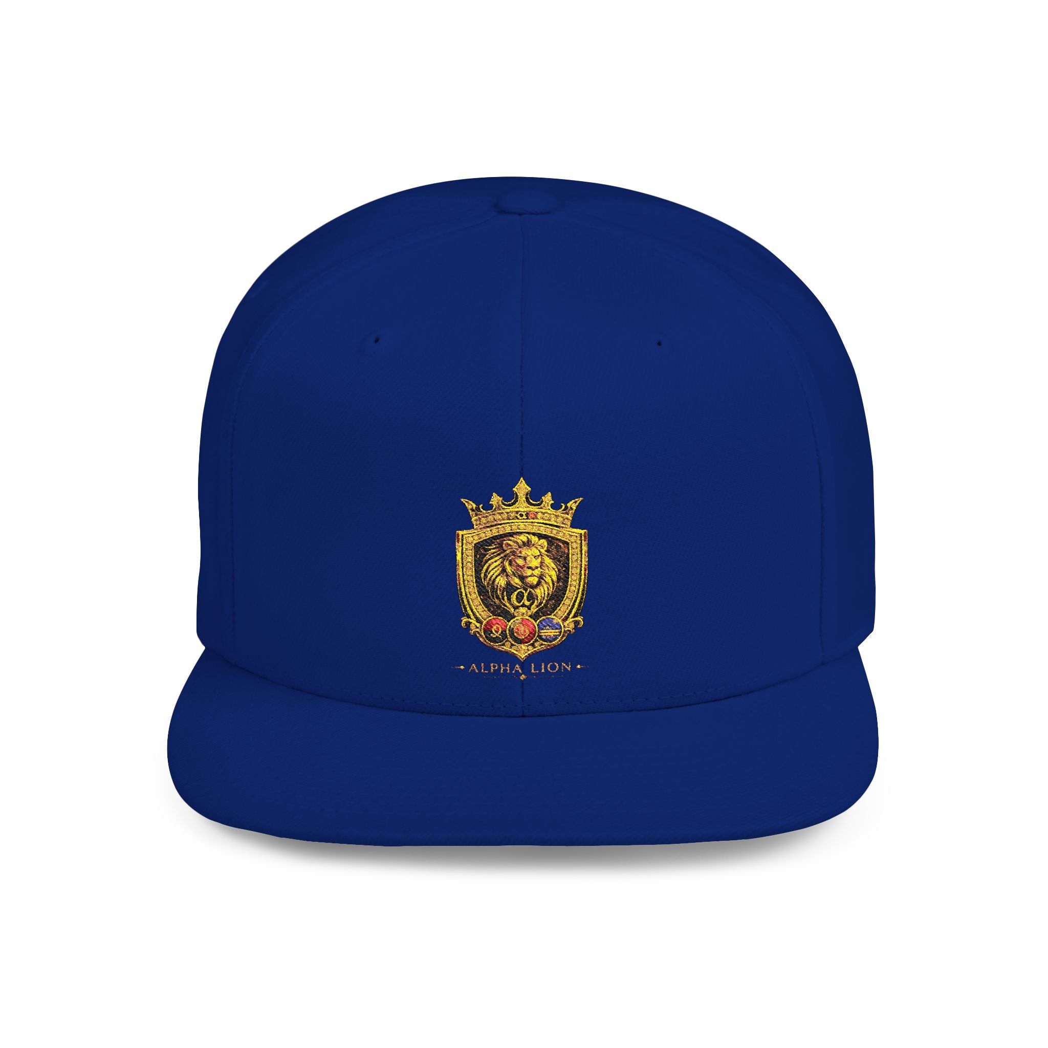 Gold Lion Crest Snapback Hat