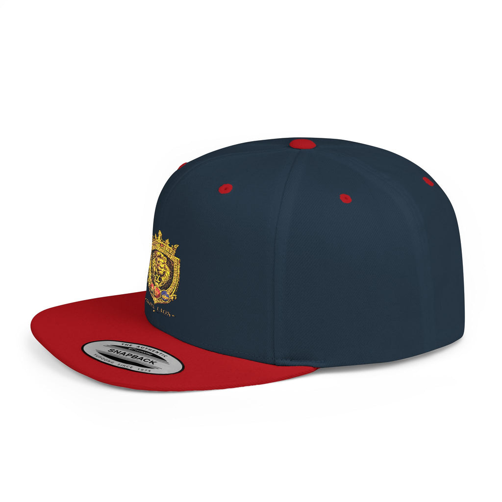 Gold Lion Crest Snapback Hat