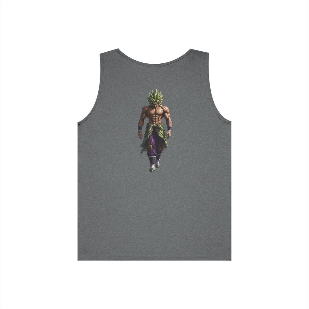 Alpha Lion Tank Top — Vintage-Engels-Emblem-Brustaufdruck