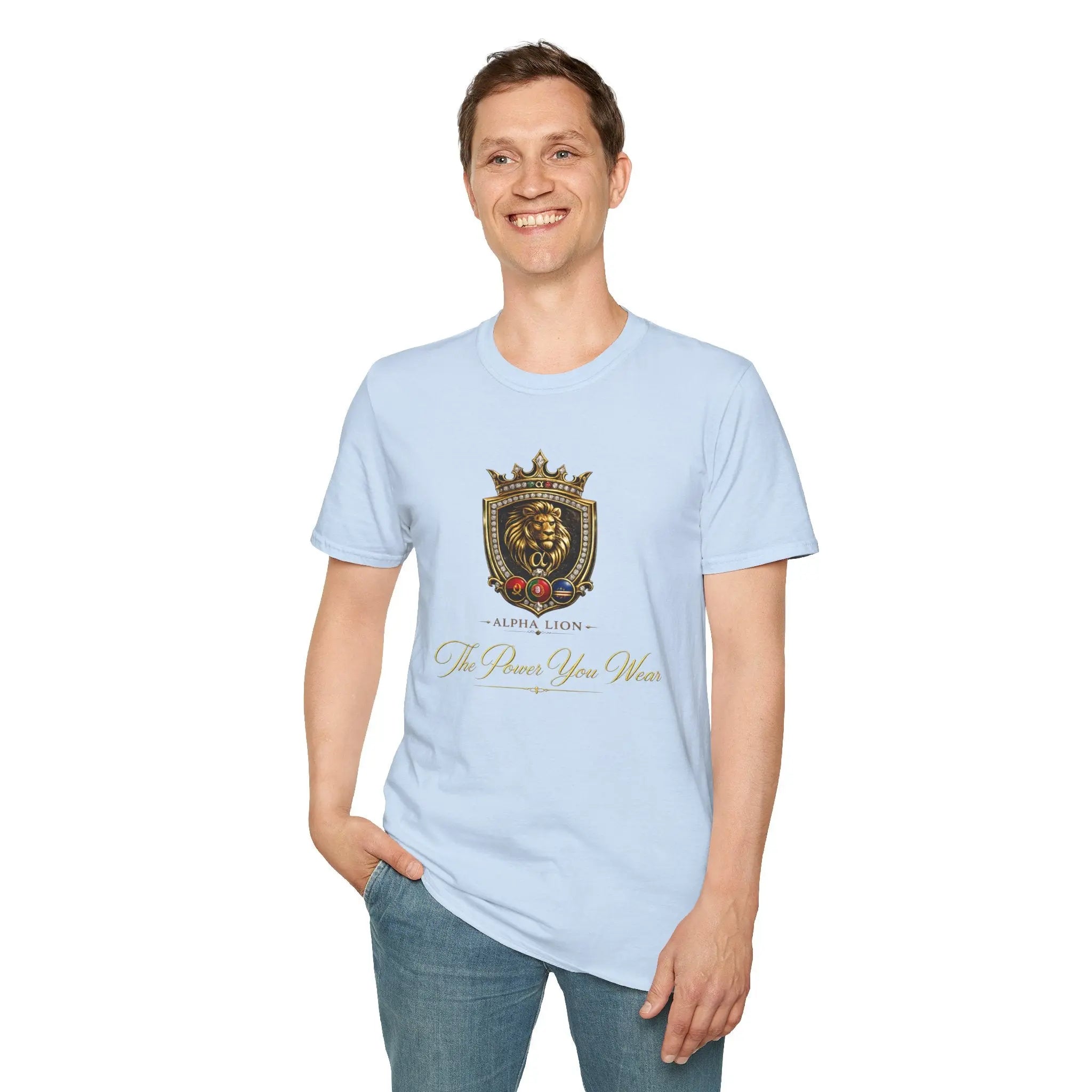 Alpha Lion Crest  T-Shirt Printify