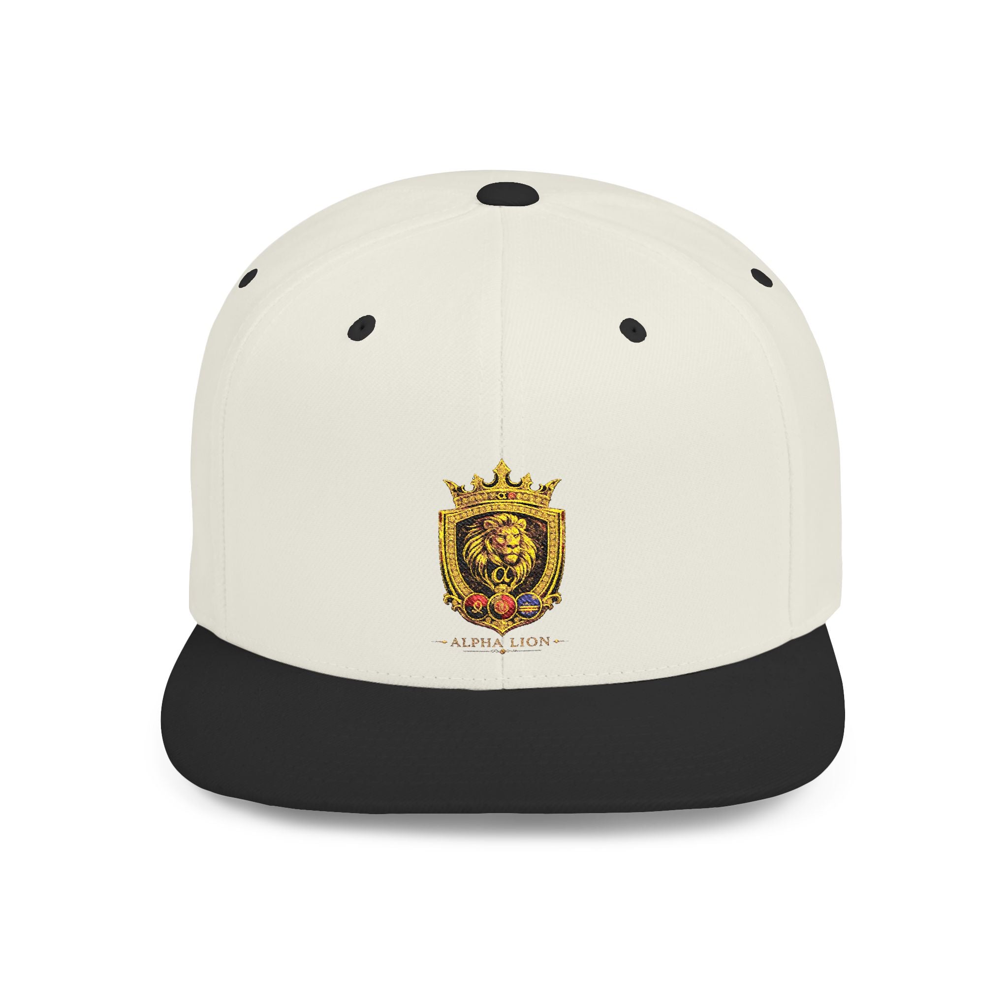 Gold Lion Crest Snapback Hat