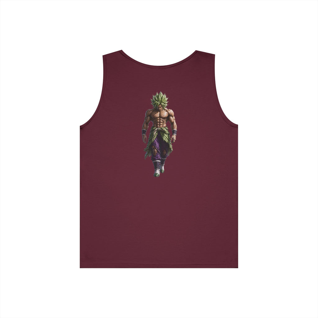 Alpha Lion Tank Top — Vintage-Engels-Emblem-Brustaufdruck