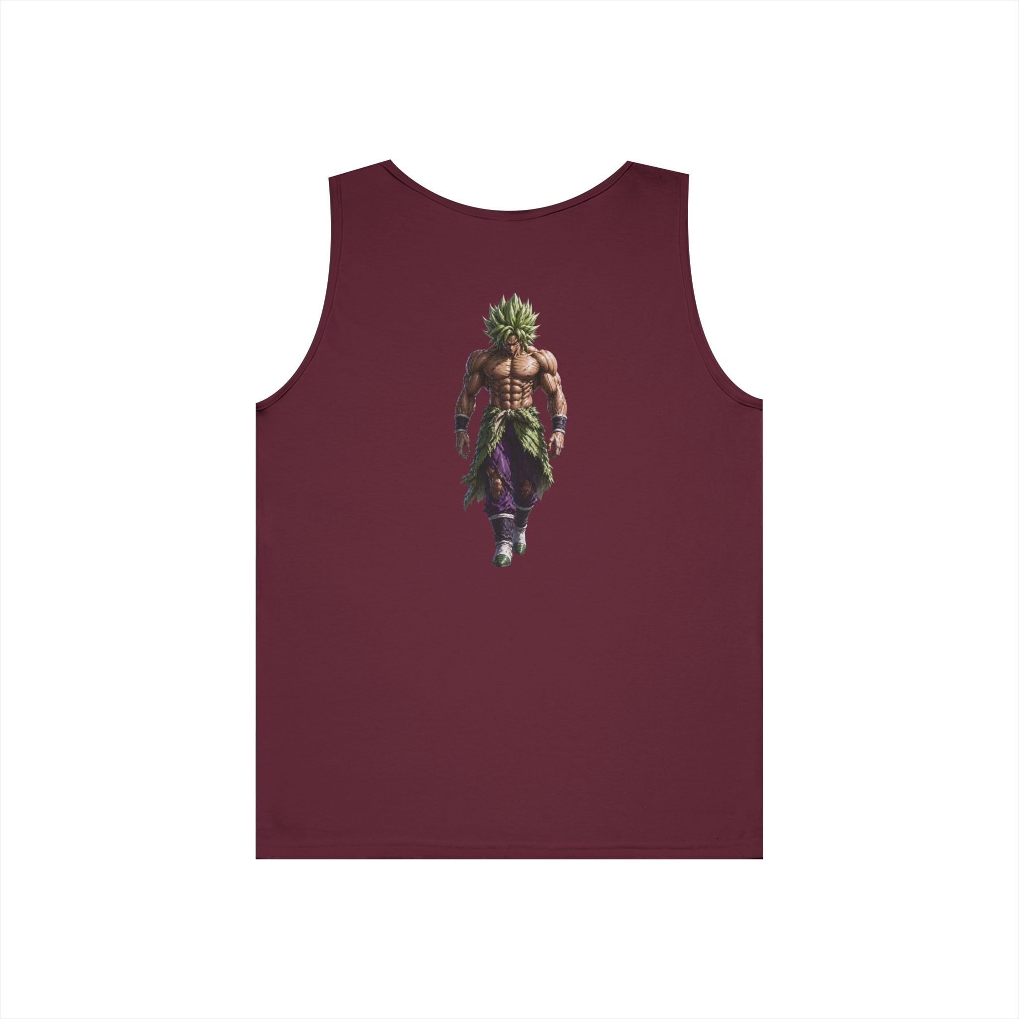 Alpha Lion Tank Top — Vintage Cherub Emblem Chest Print