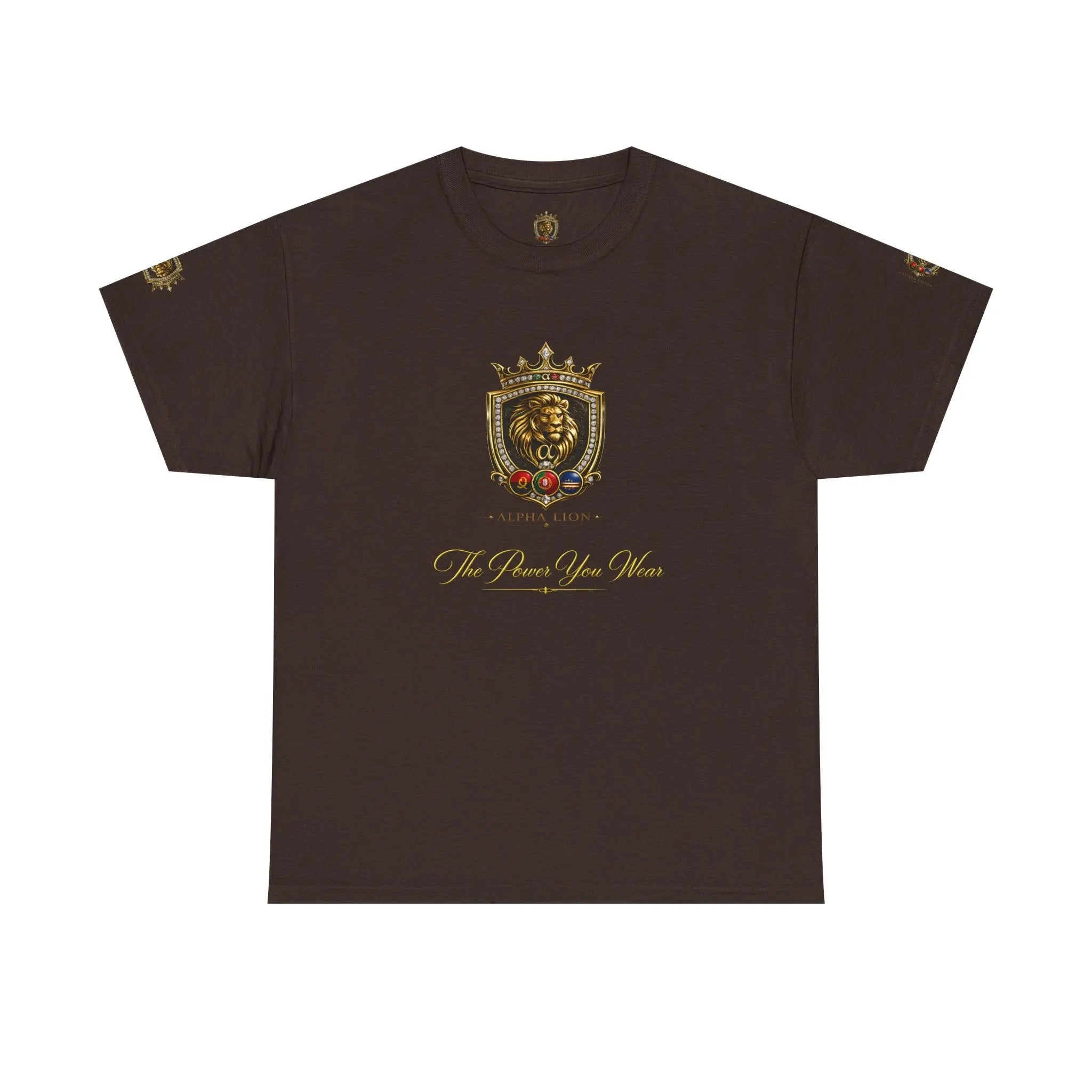 Lion  Crest T‑Shirt Printify