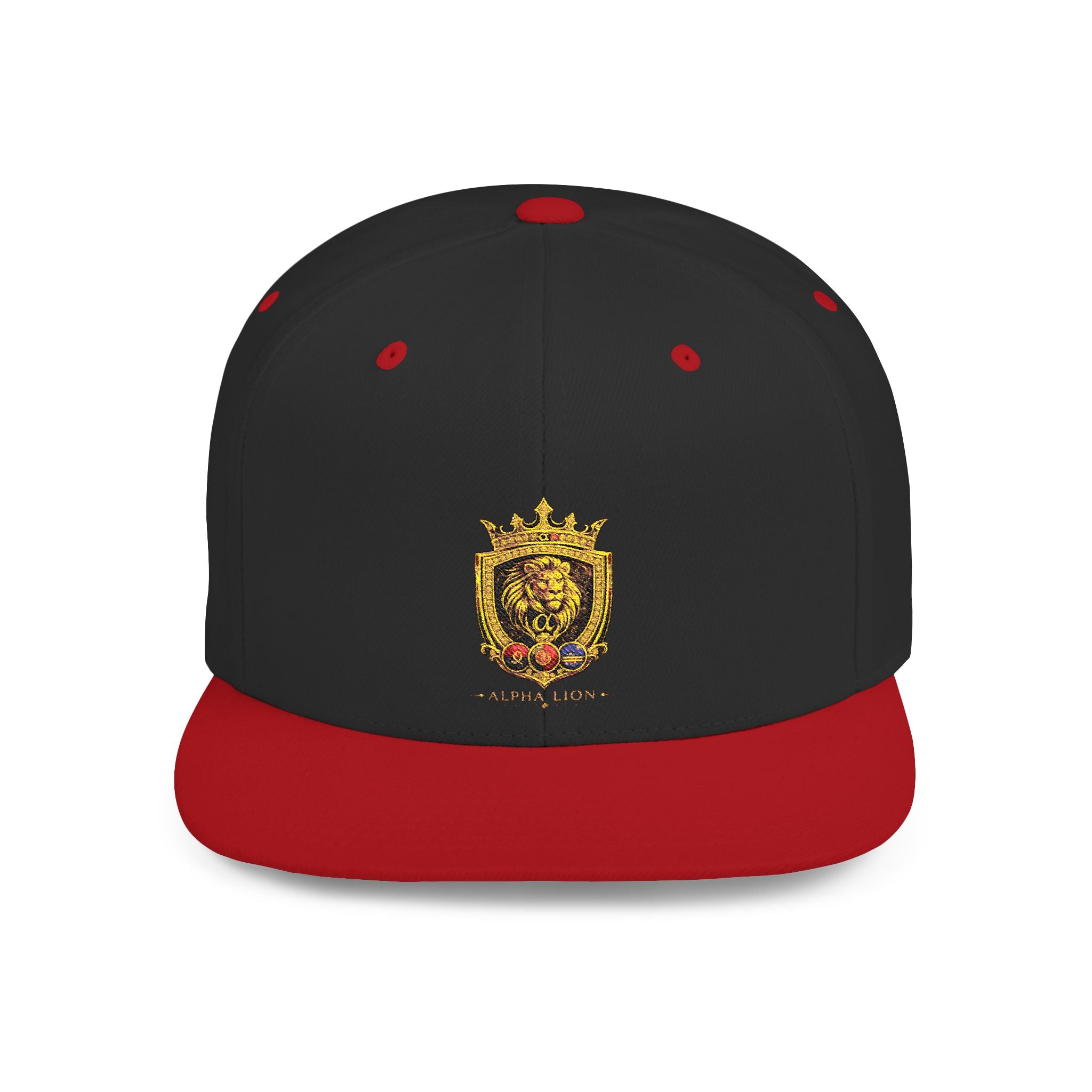 Gold Lion Crest Snapback Hat