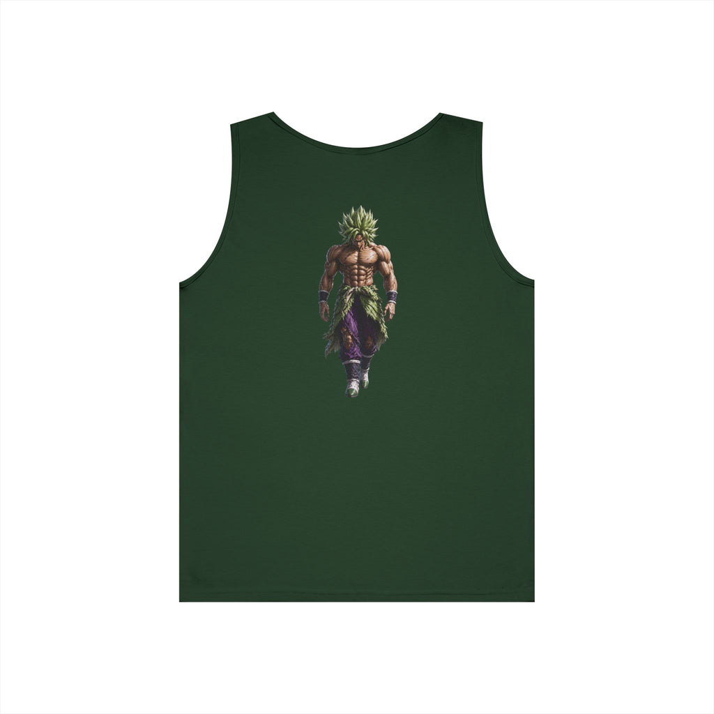 Alpha Lion Tank Top — Vintage-Engels-Emblem-Brustaufdruck
