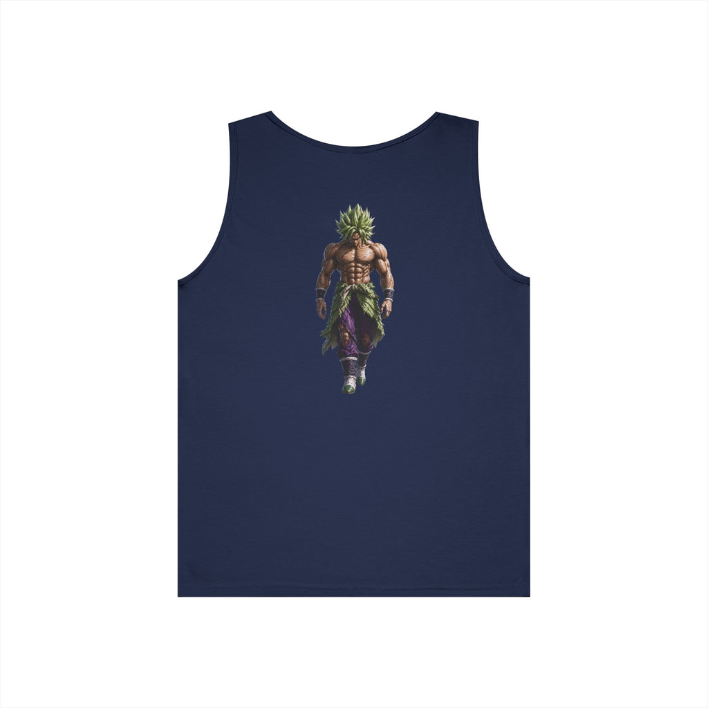Alpha Lion Tank Top — Vintage-Engels-Emblem-Brustaufdruck