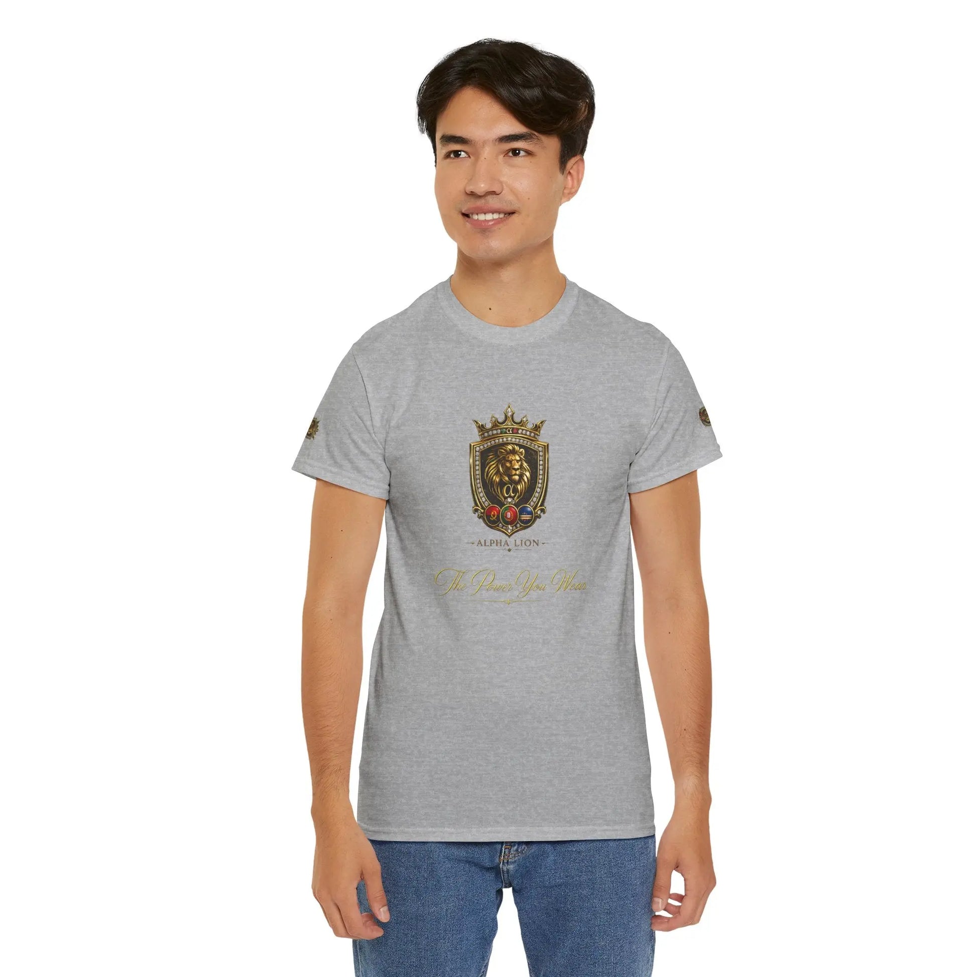 Lion  Crest T‑Shirt Printify