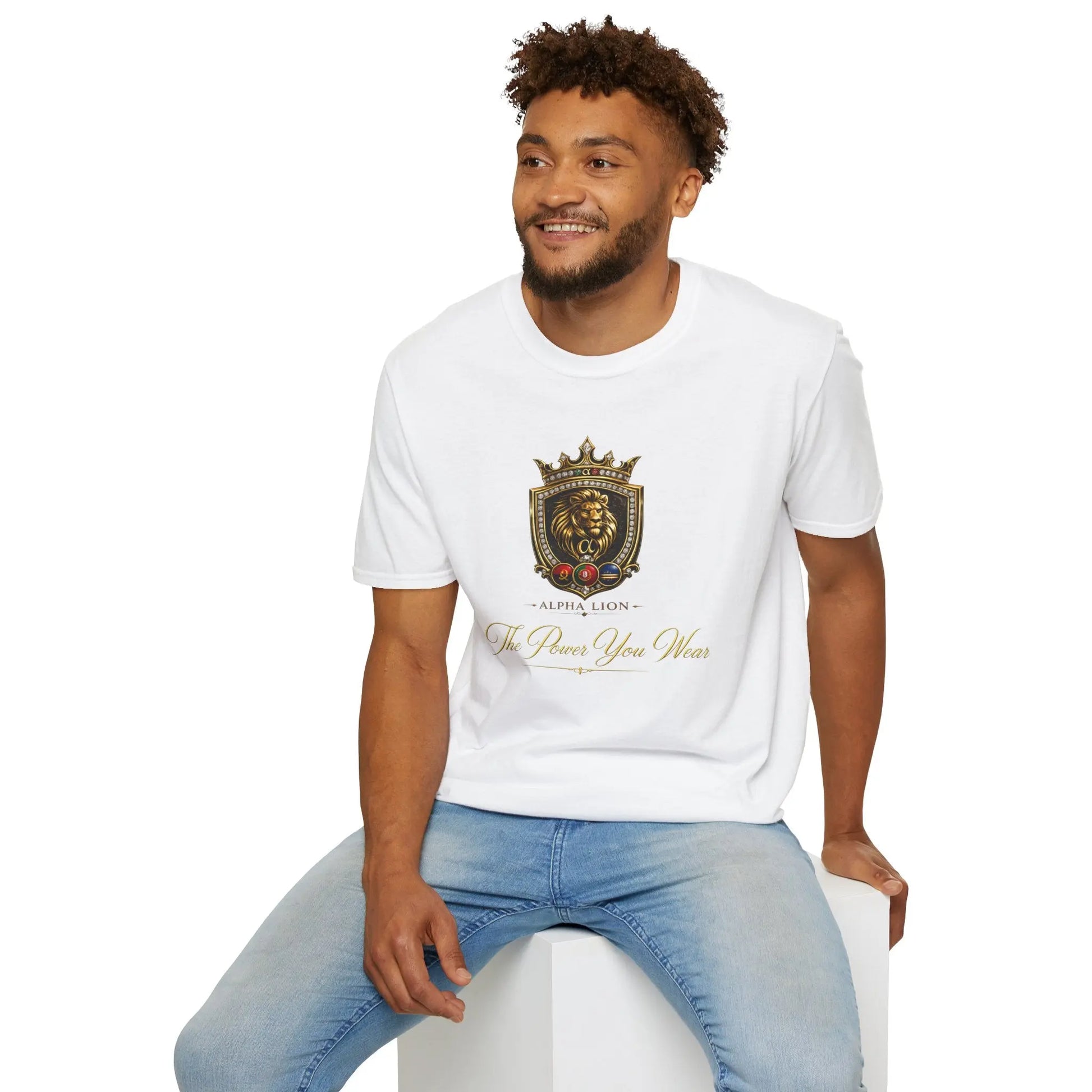 Alpha Lion Crest  T-Shirt Printify