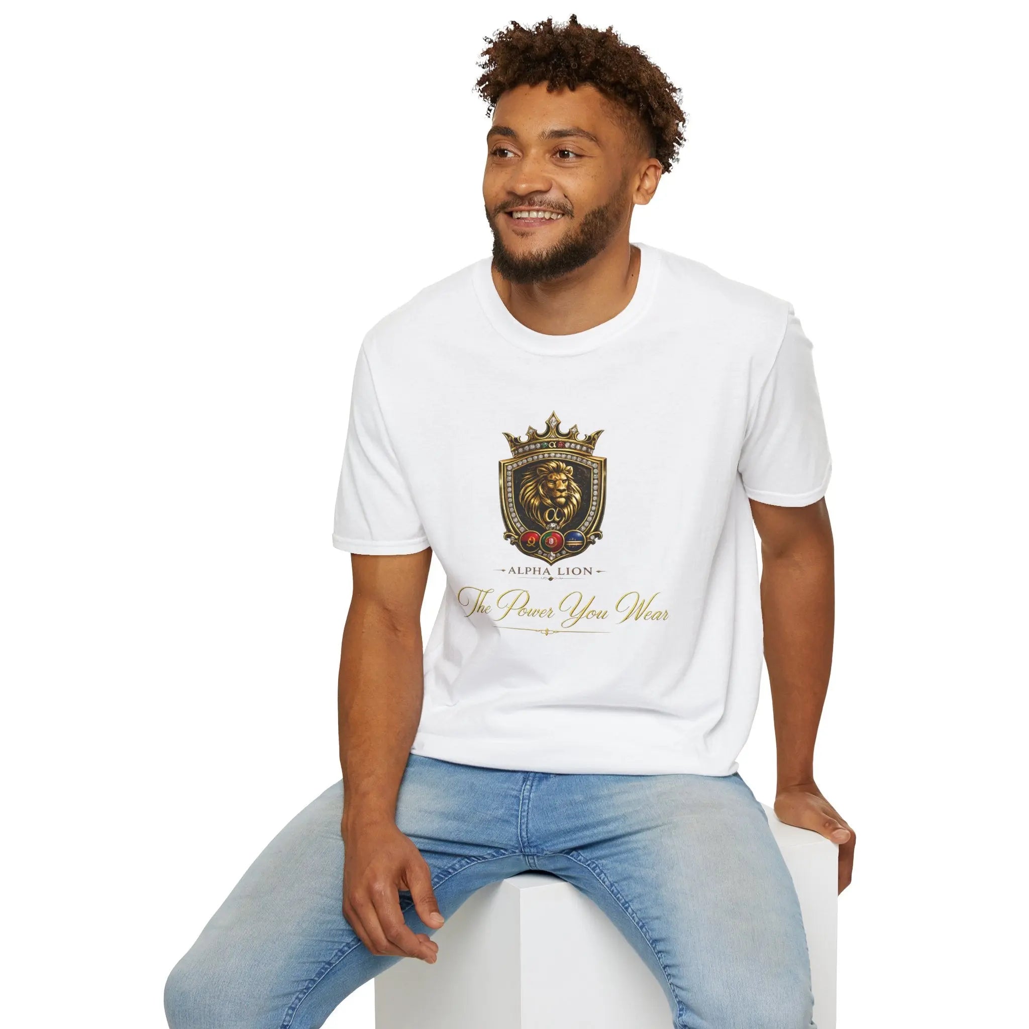 Alpha Lion Crest  T-Shirt Printify