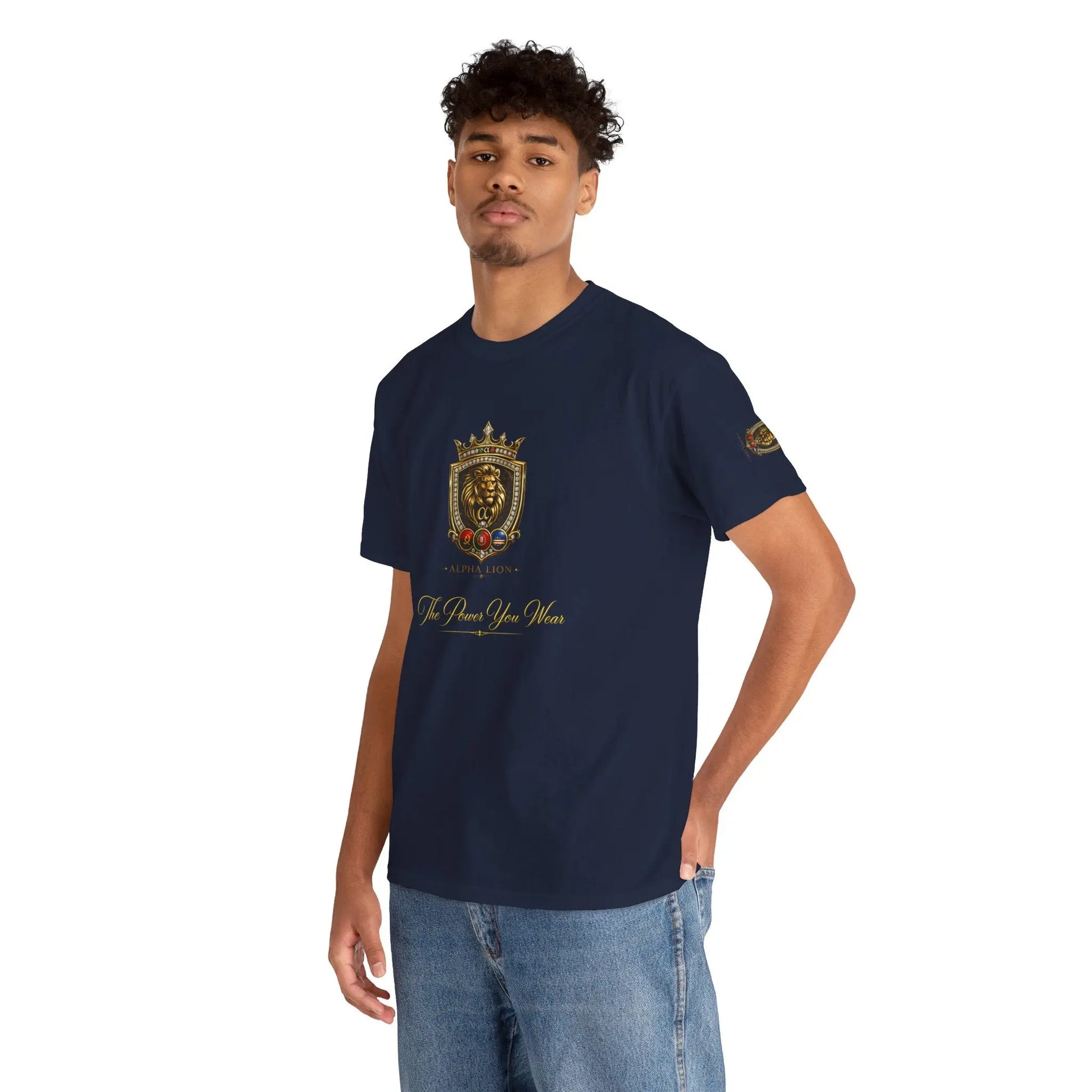 Lion  Crest T‑Shirt Printify