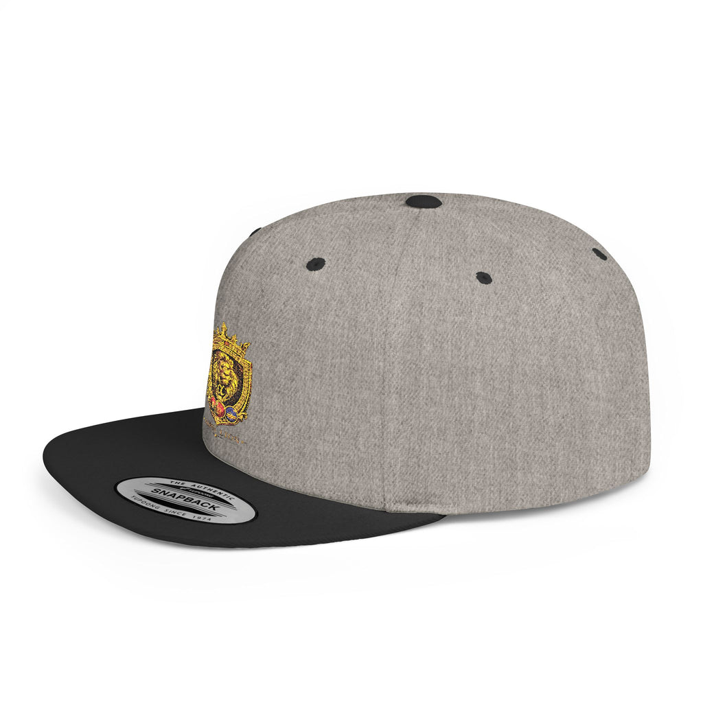 Gold Lion Crest Snapback Hat