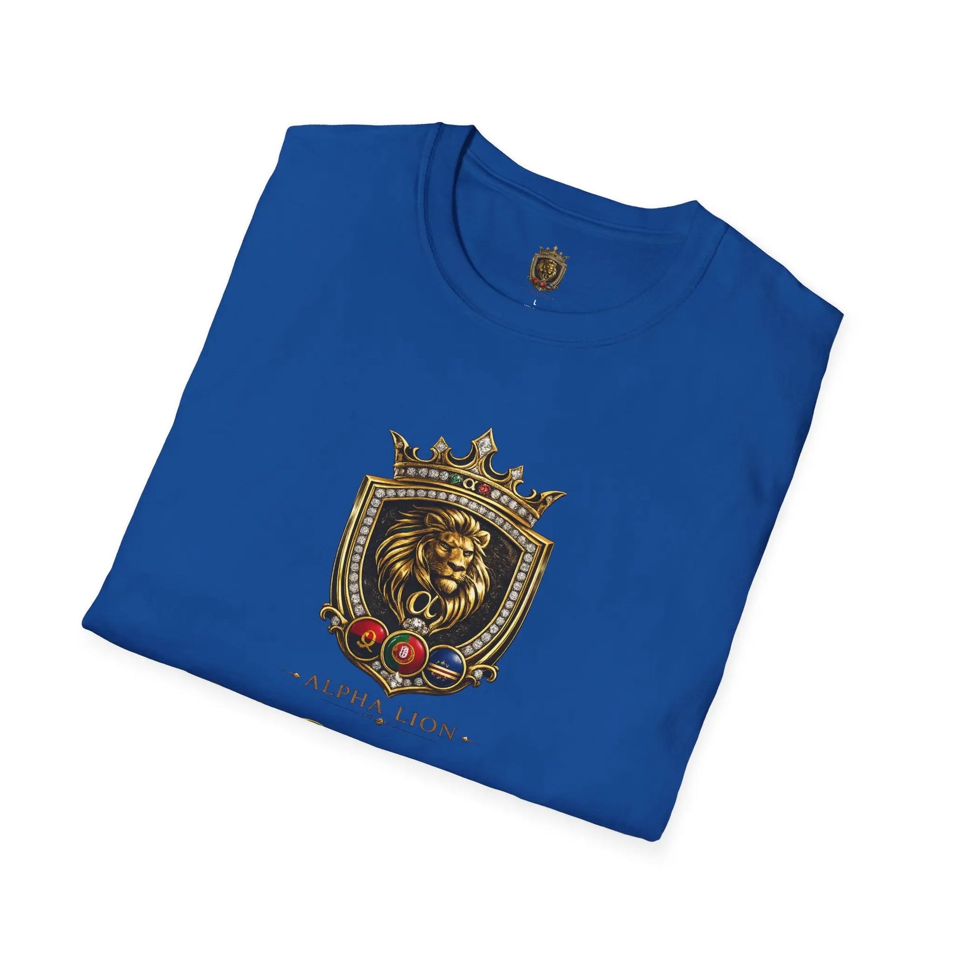 Alpha Lion Crest  T-Shirt Printify