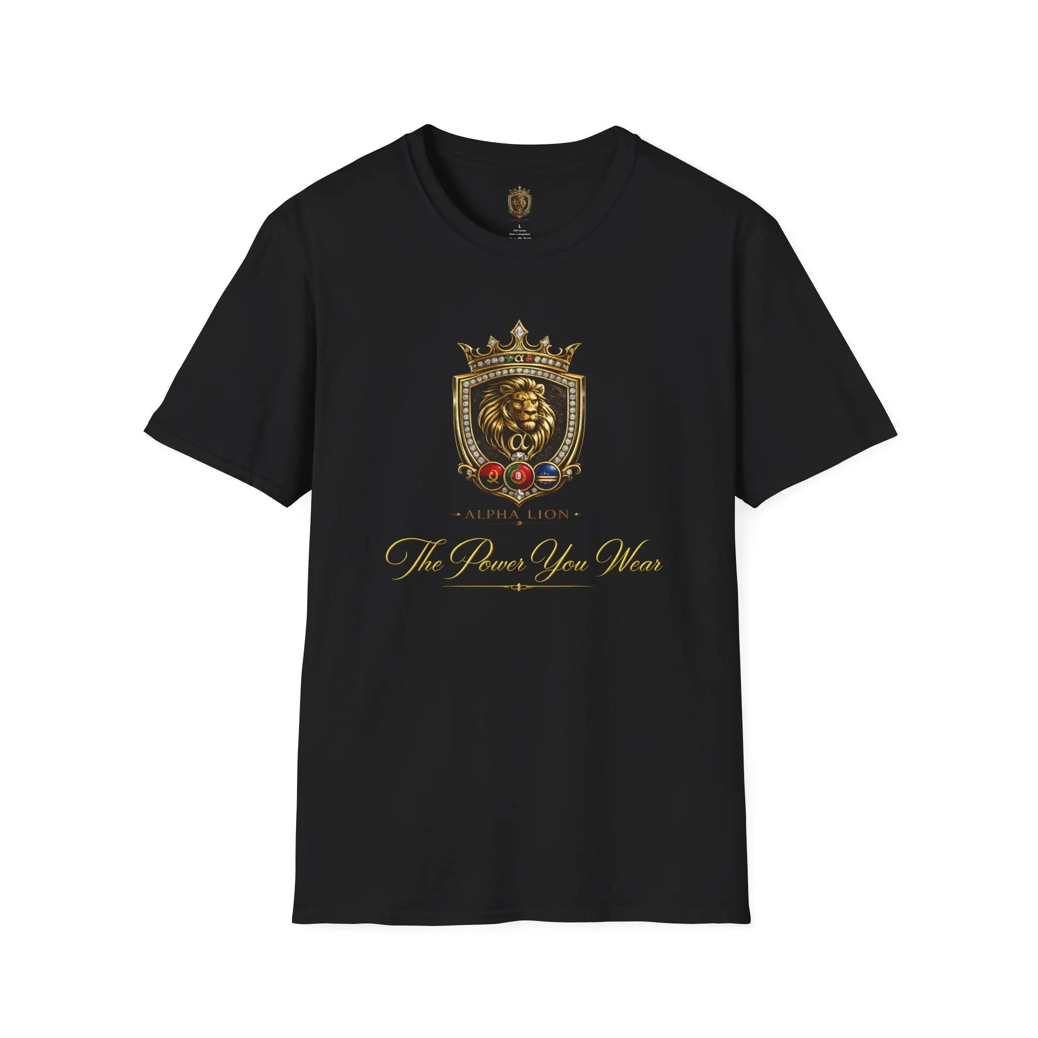 Alpha Lion Crest  T-Shirt Printify