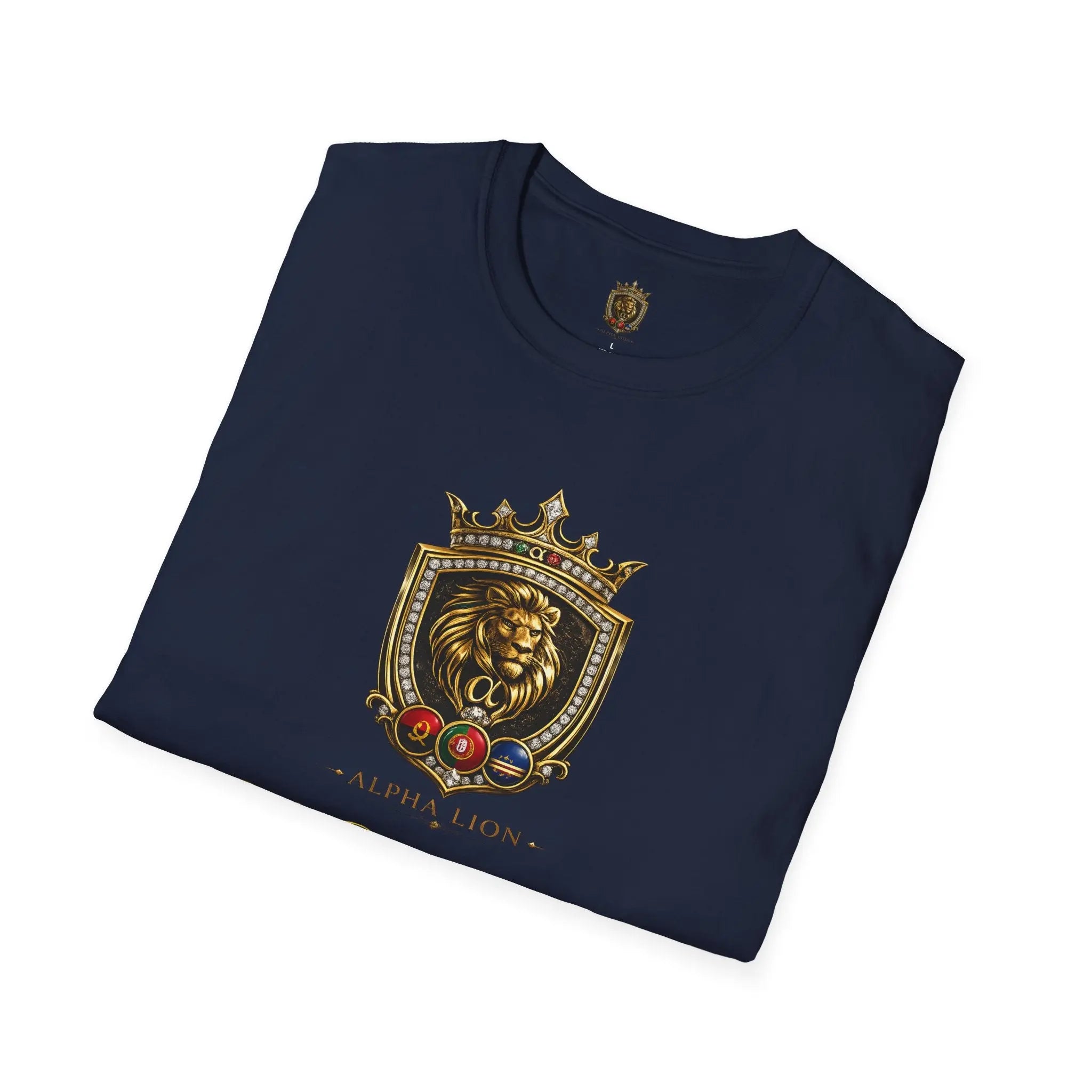 Alpha Lion Crest  T-Shirt Printify