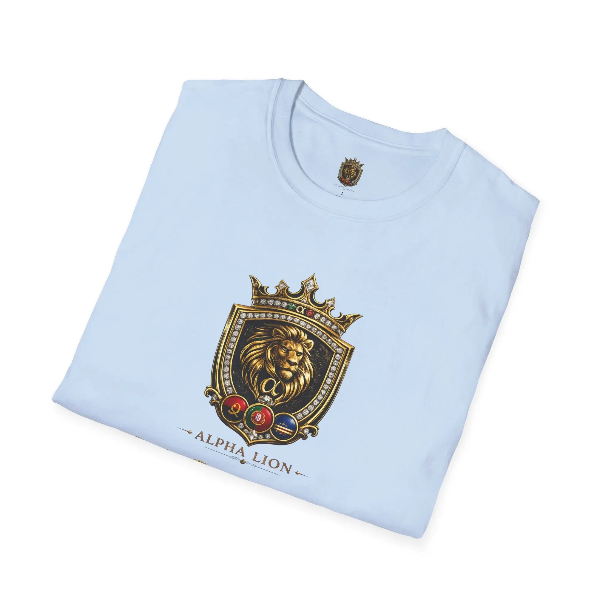 Alpha Lion Crest  T-Shirt Printify