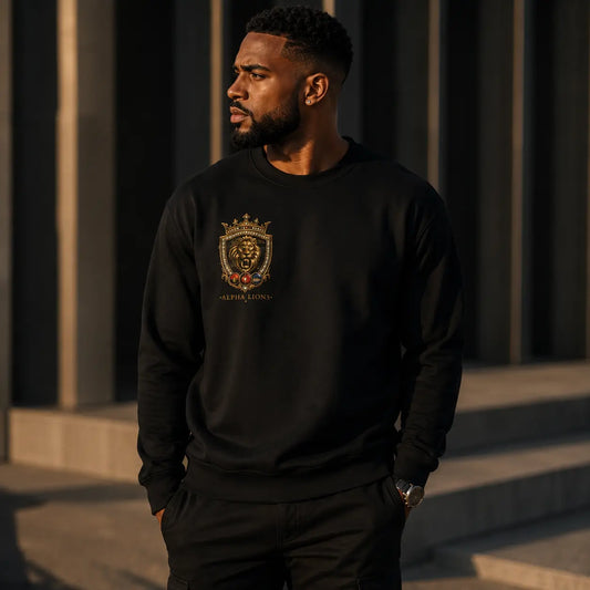 Alpha Lion Sweatshirt Printify
