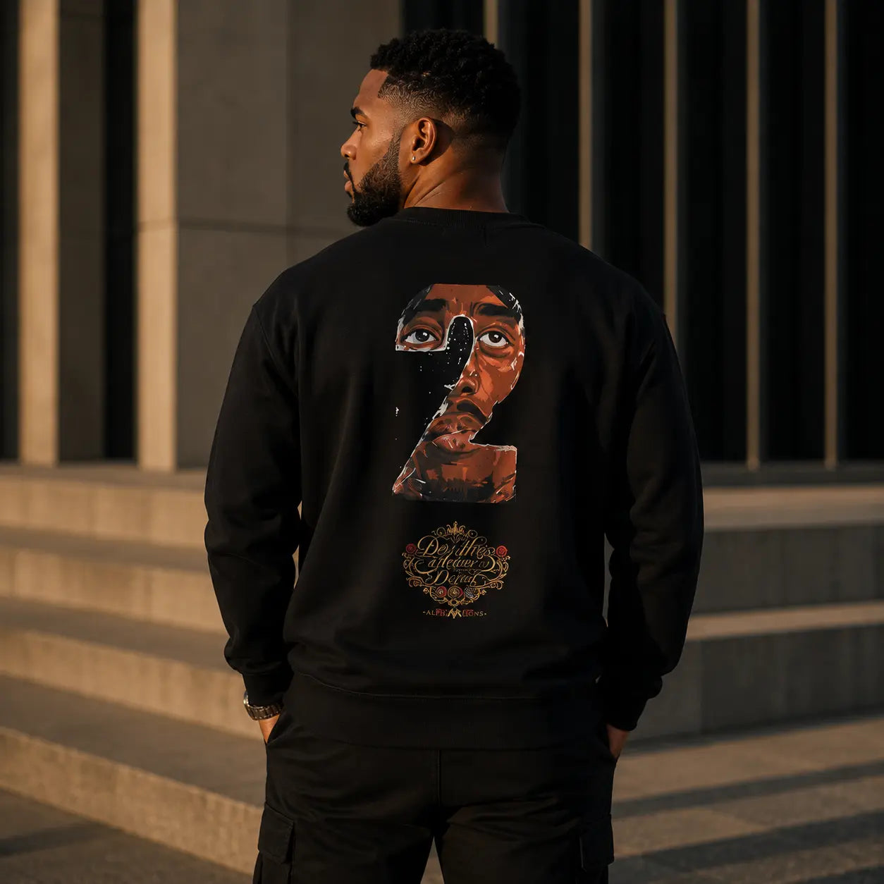 Alpha Lion Sweatshirt Printify