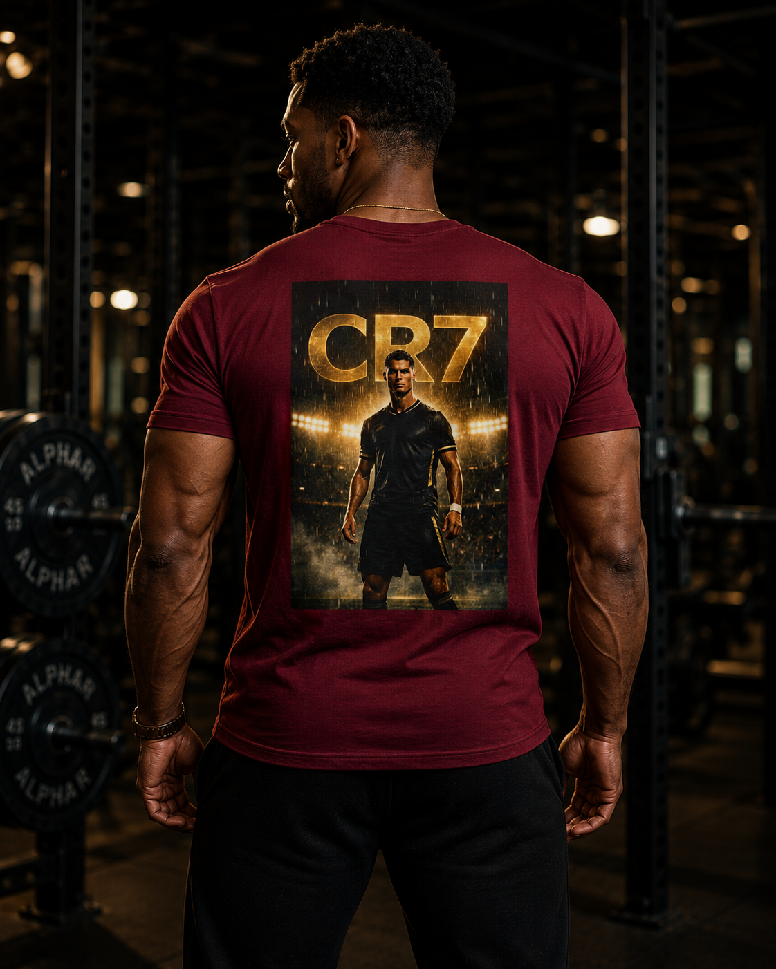 Alpha Lion CR Baumwoll-T-Shirt