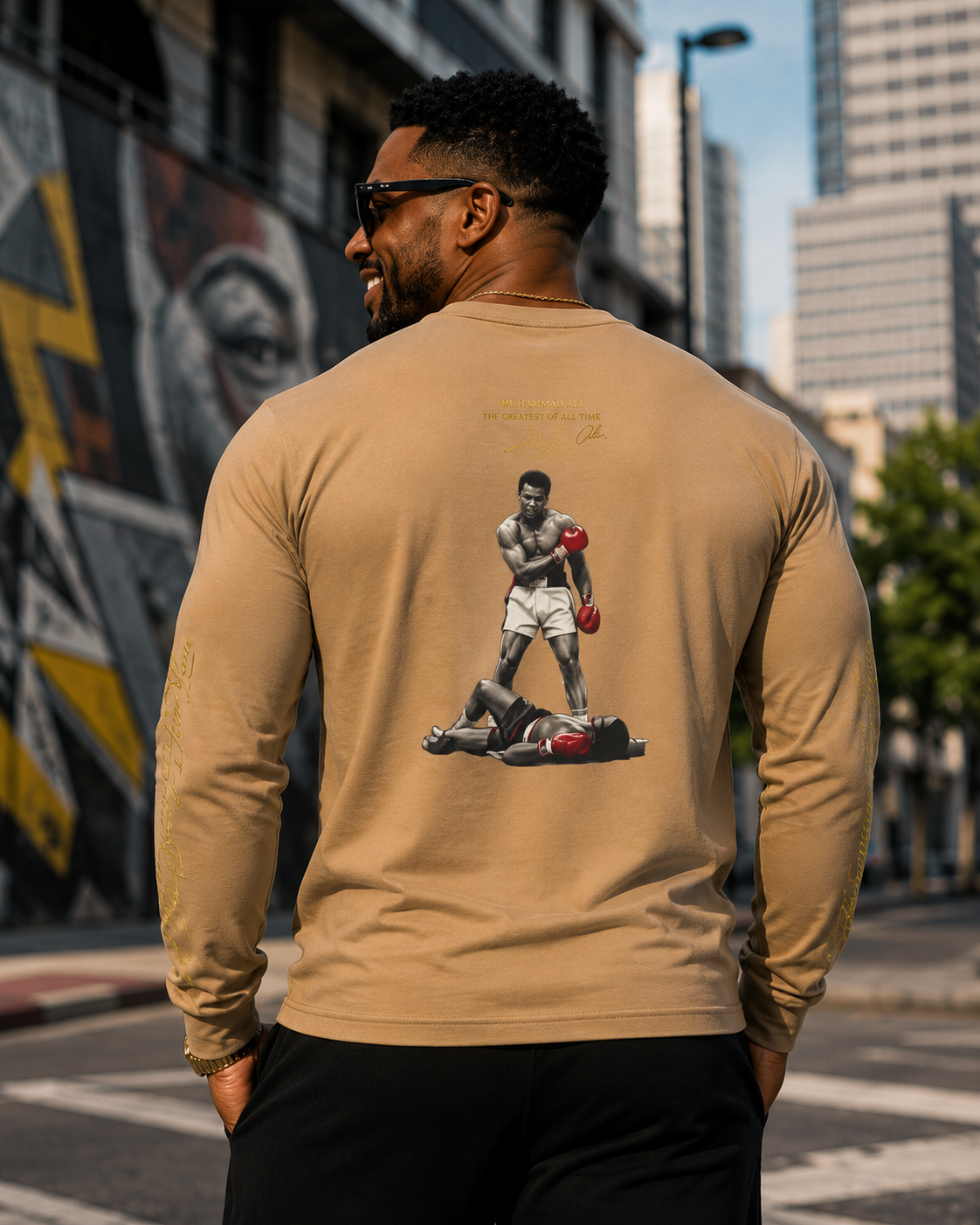 Alpha king M A  Sleeve Tee – “I Dream You Win”