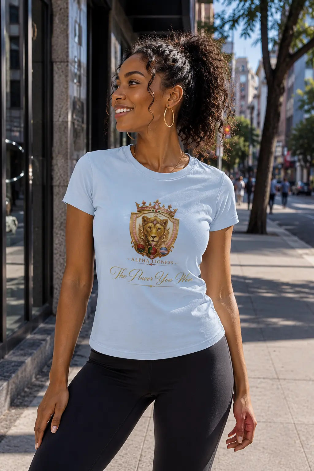 alpha lioness  Softstyle T-Shirt Printify