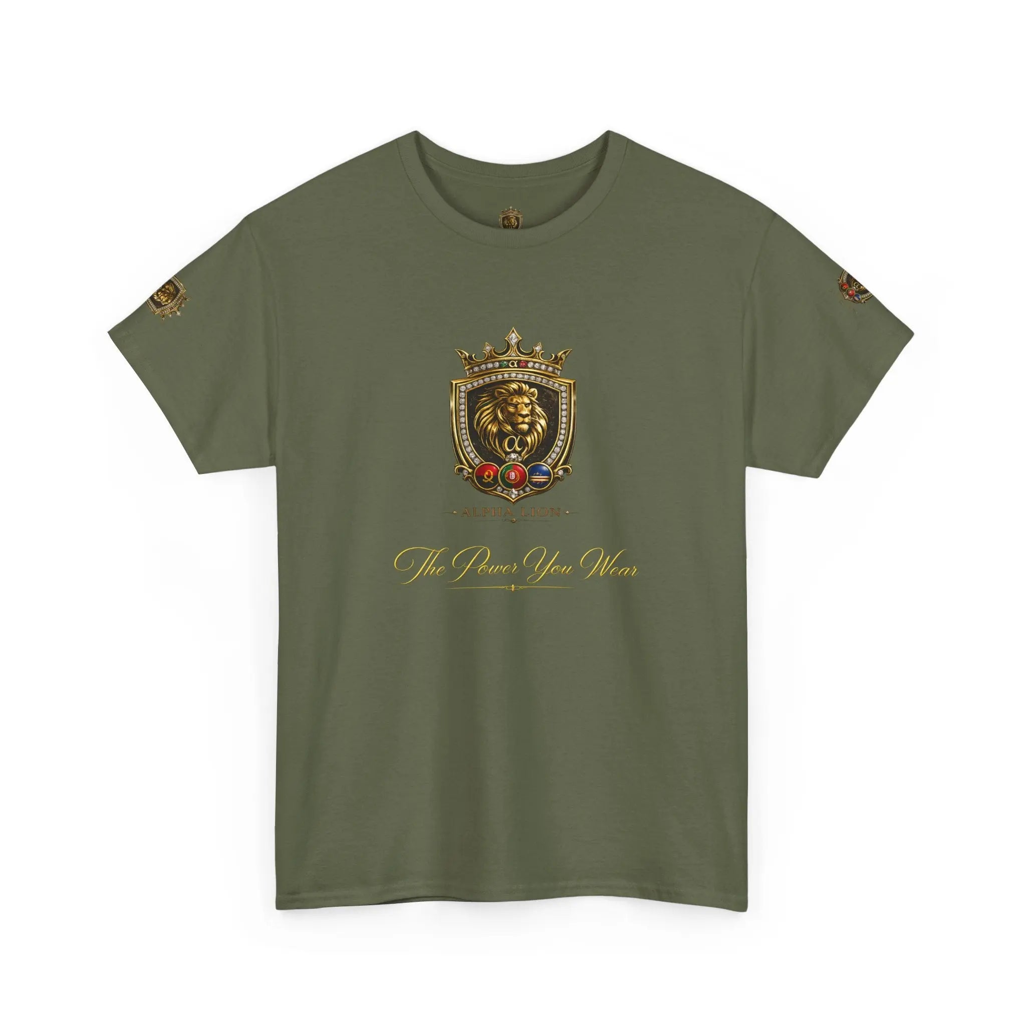 Lion  Crest T‑Shirt Printify