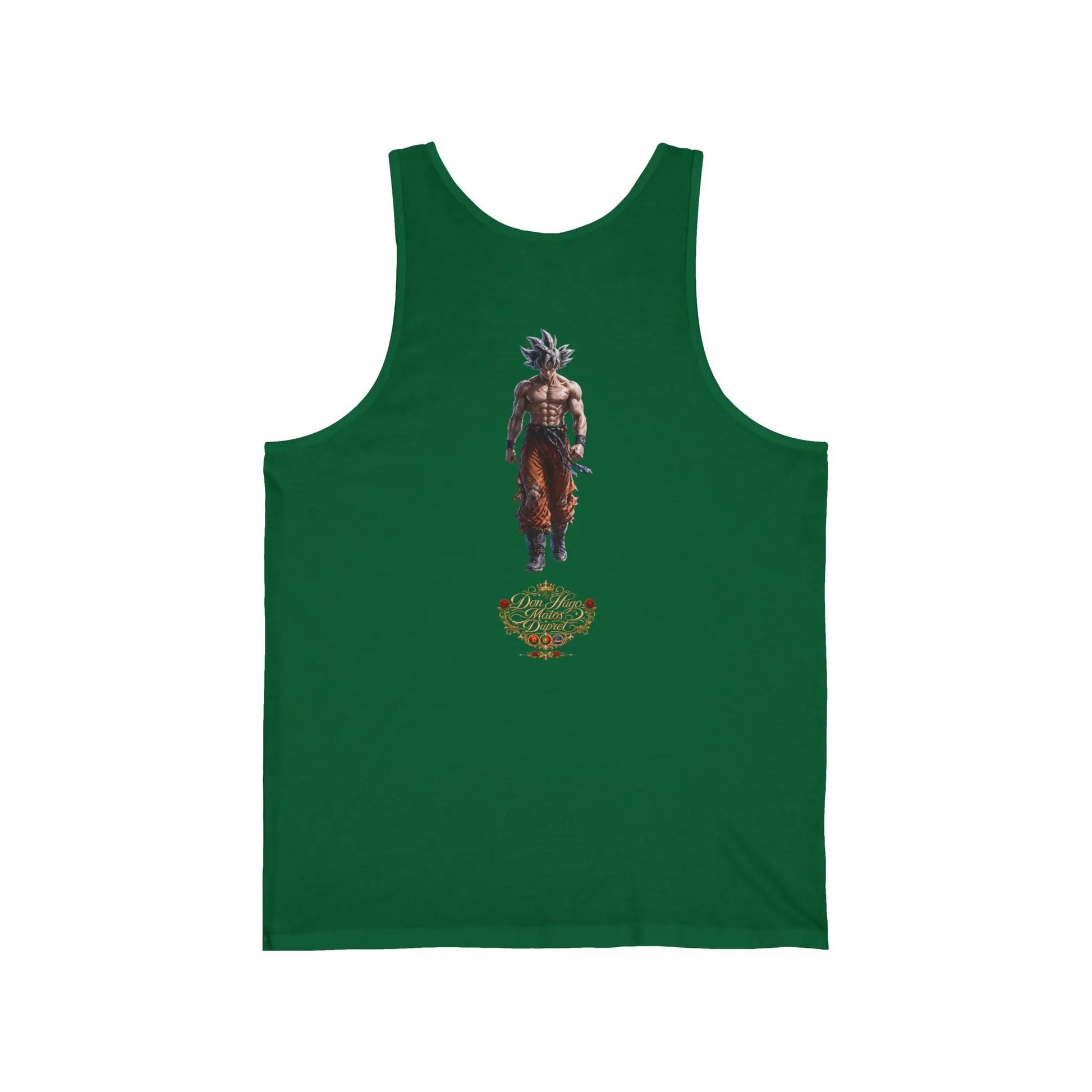Dragon Warrior Tank Top — Lion Crest Graphic Jersey Tank Printify