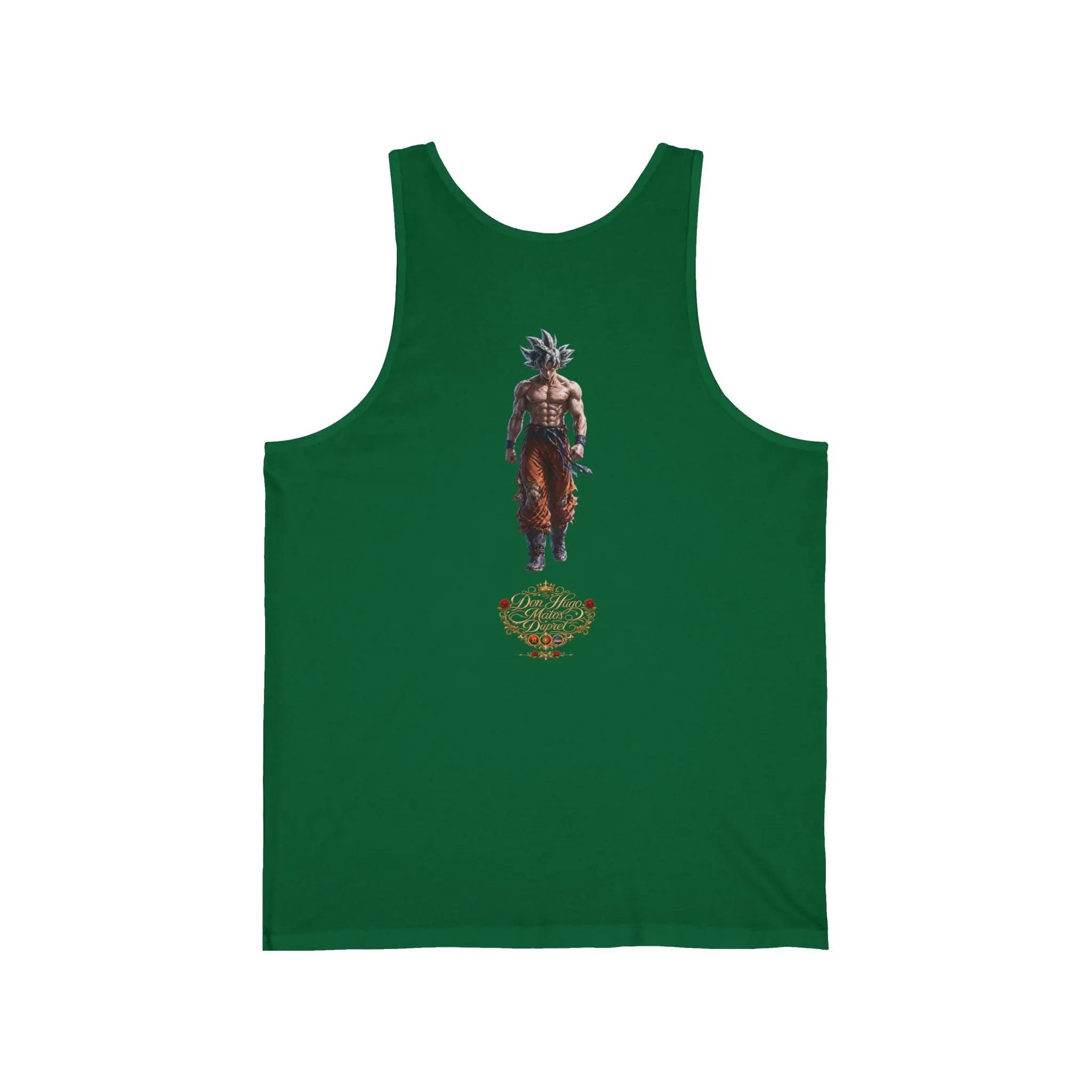 Dragon Warrior Tank Top — Lion Crest Graphic Jersey Tank Printify