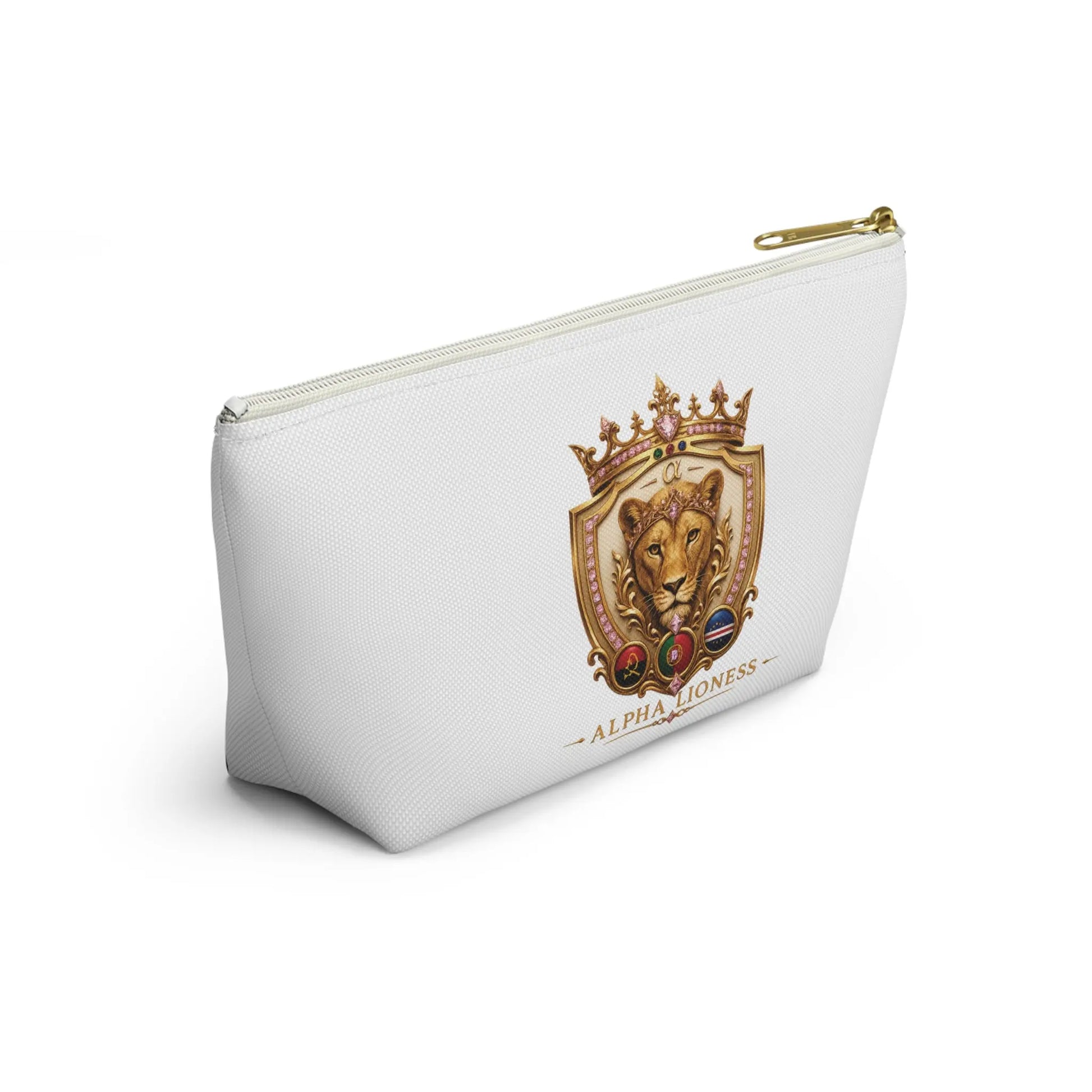 Lioness Accessory Pouch w T-bottom Printify