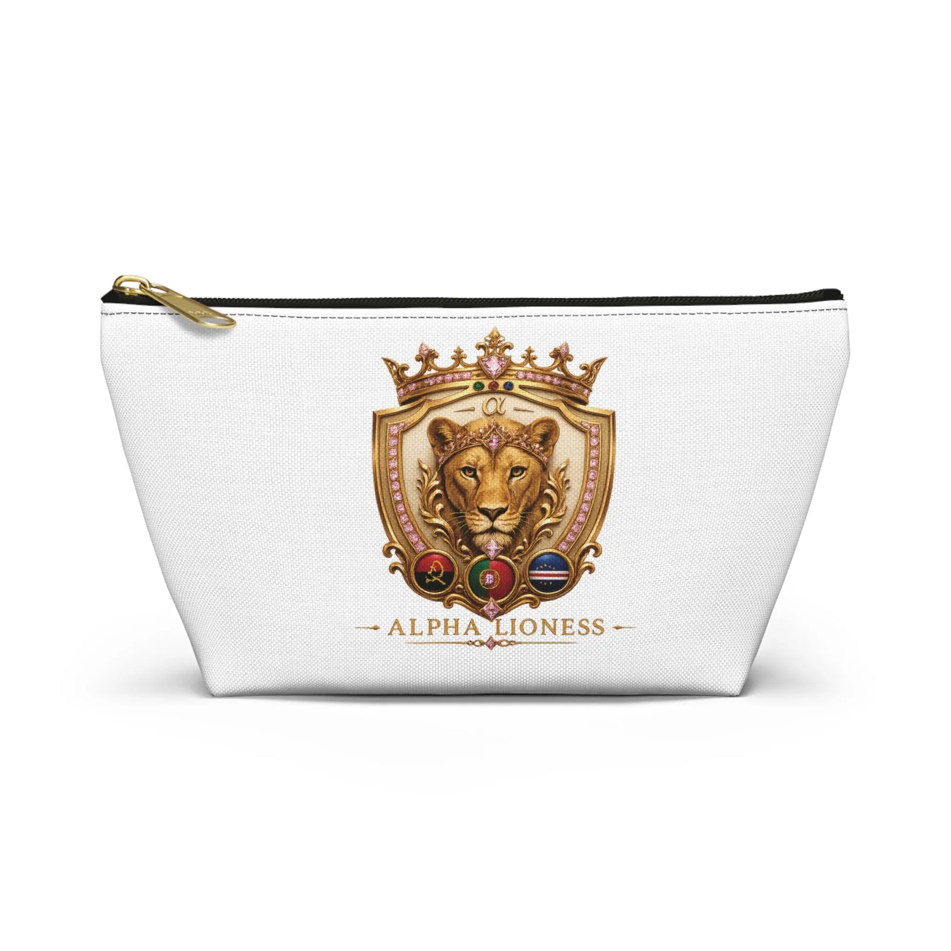 Lioness Accessory Pouch w T-bottom Printify