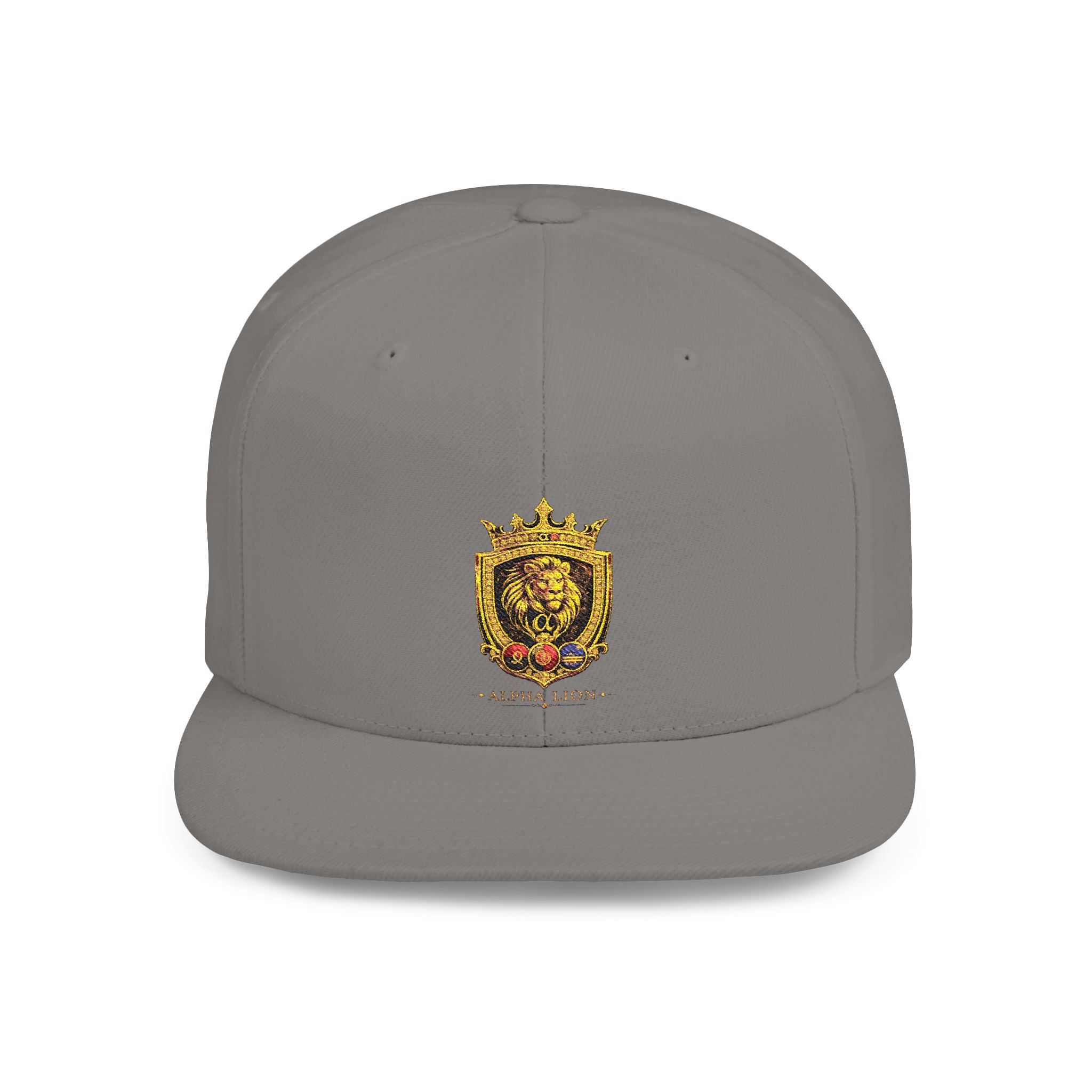 Gold Lion Crest Snapback Hat