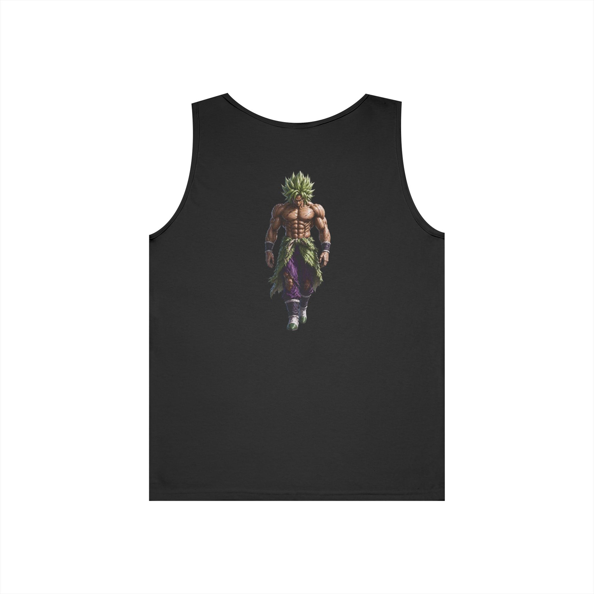Alpha Lion Tank Top — Vintage Cherub Emblem Chest Print