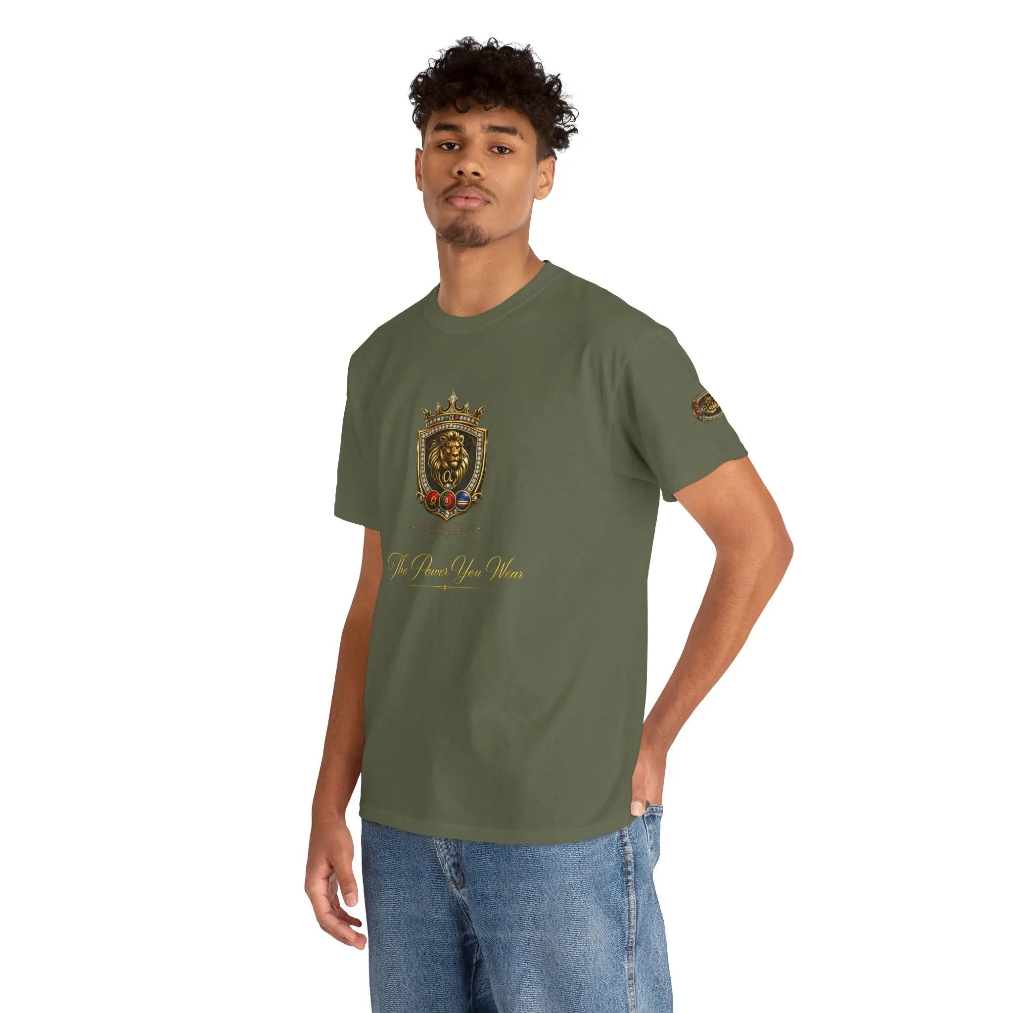 Lion  Crest T‑Shirt Printify