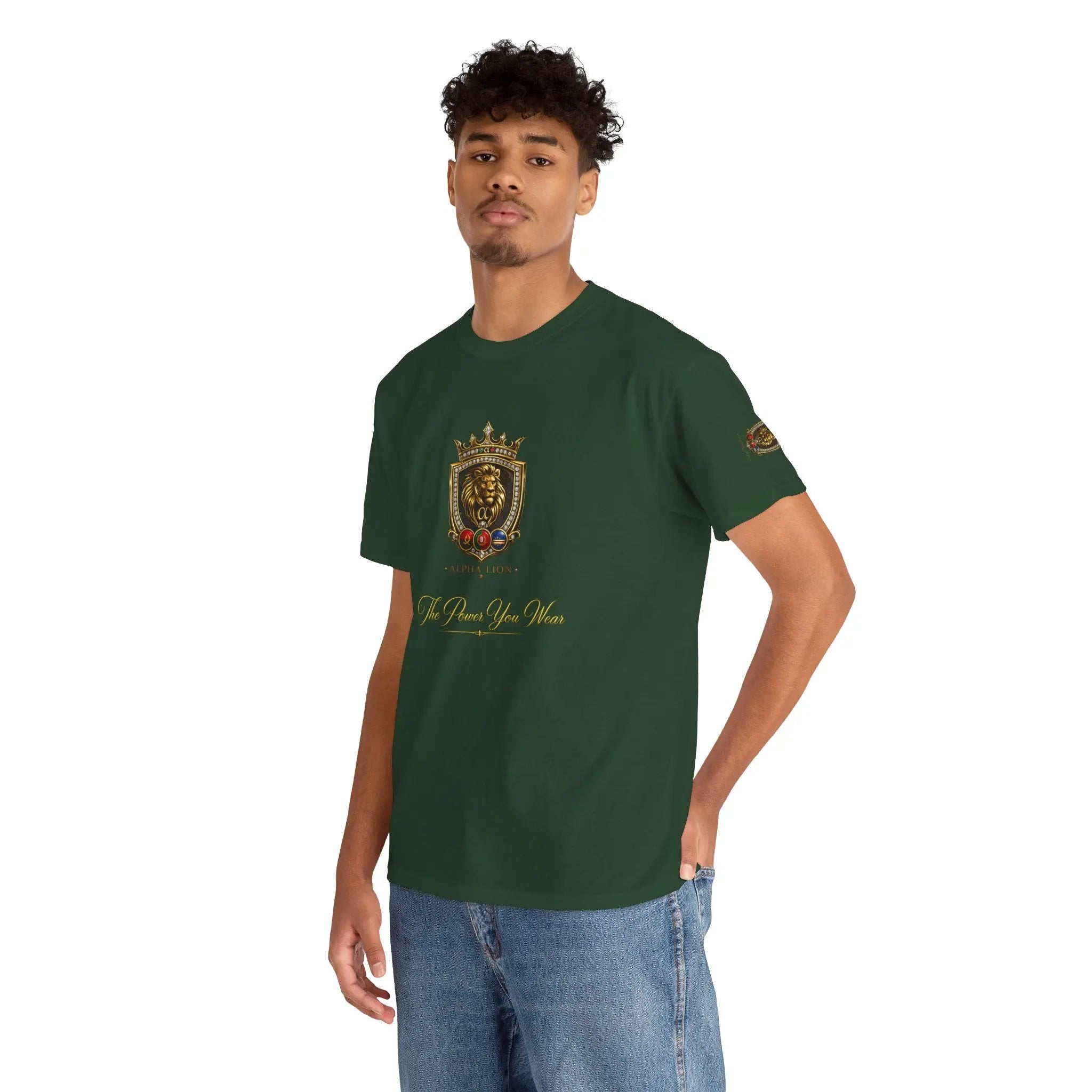 Lion  Crest T‑Shirt Printify
