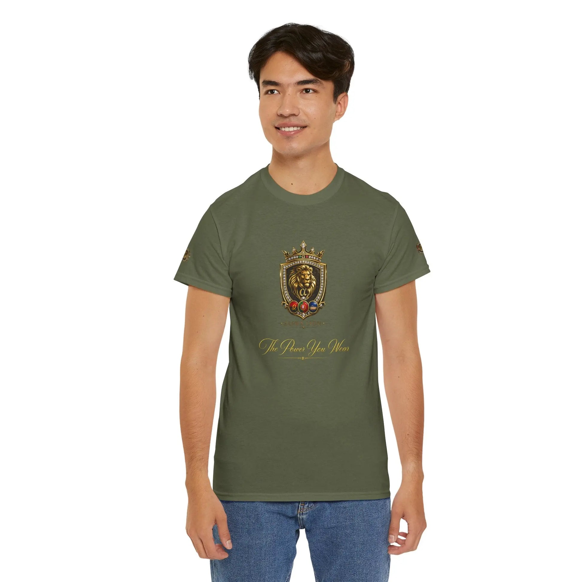 Lion  Crest T‑Shirt Printify
