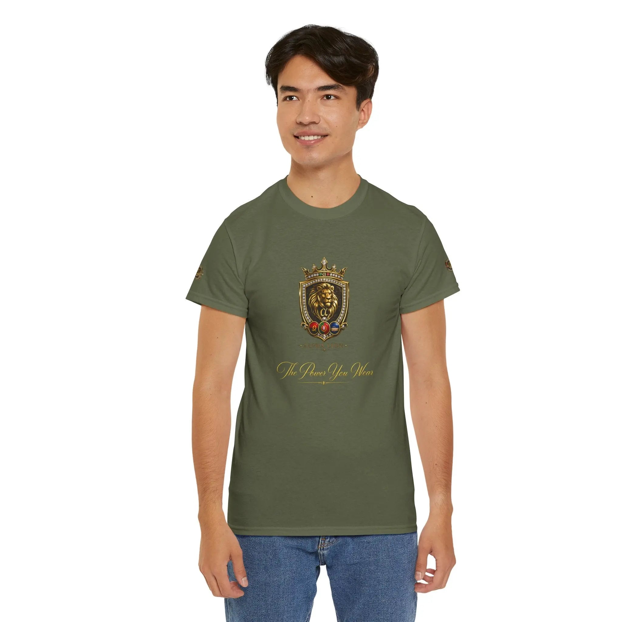 Lion  Crest T‑Shirt Printify